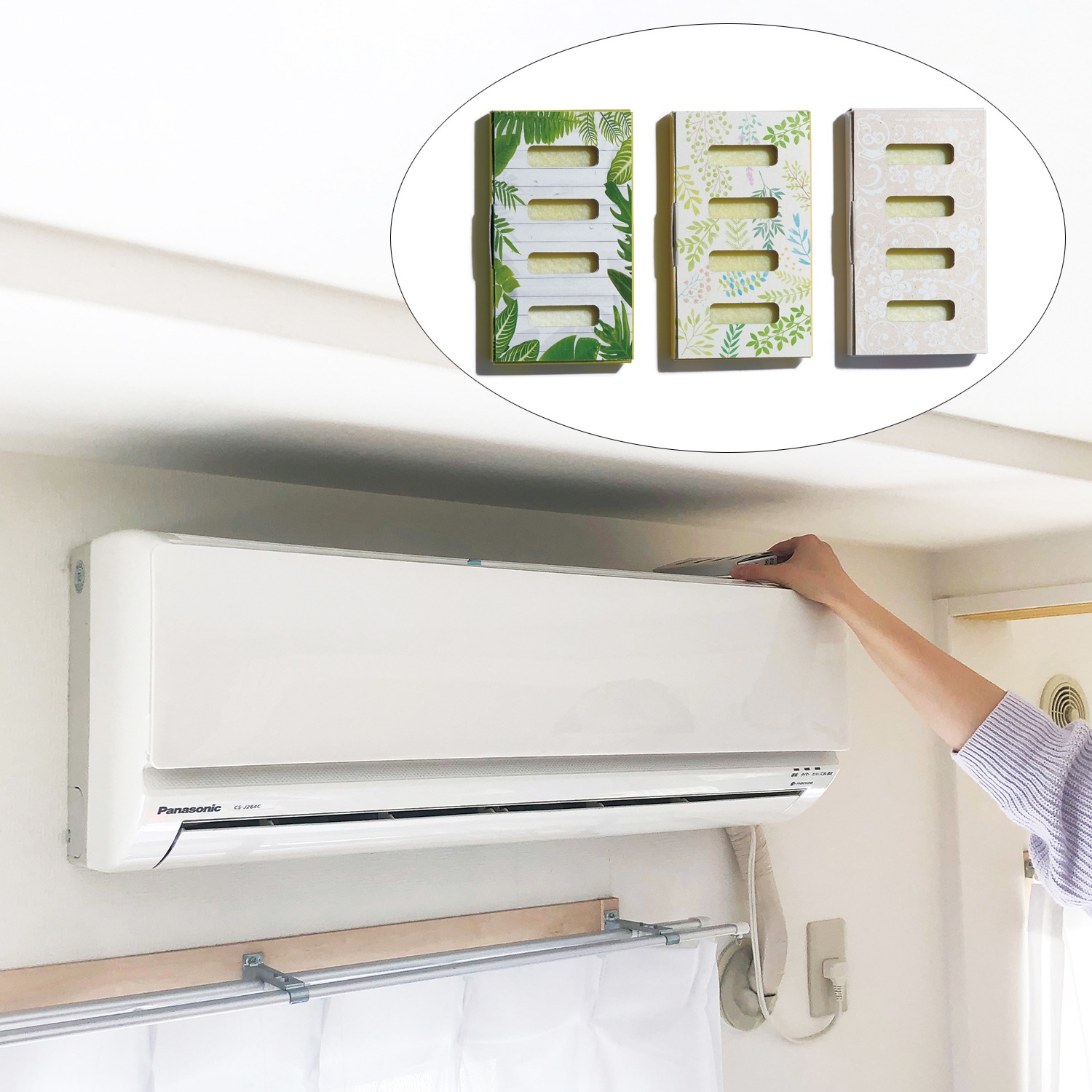 天然精油の香り ウッディラボ らくらく置くだけ 防カビアロマ