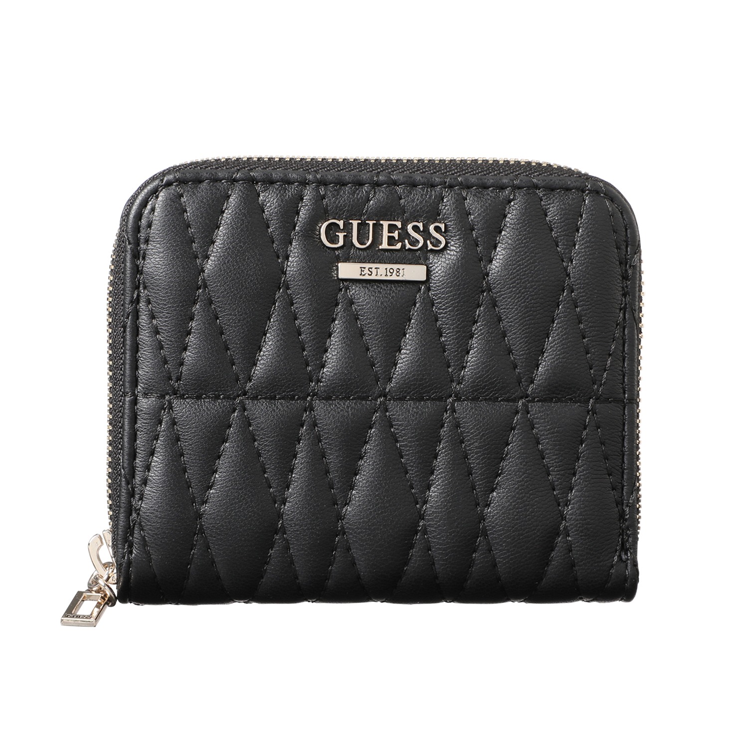 ＧＵＥＳＳ？ キルティングデザイン 二つ折りウォレット