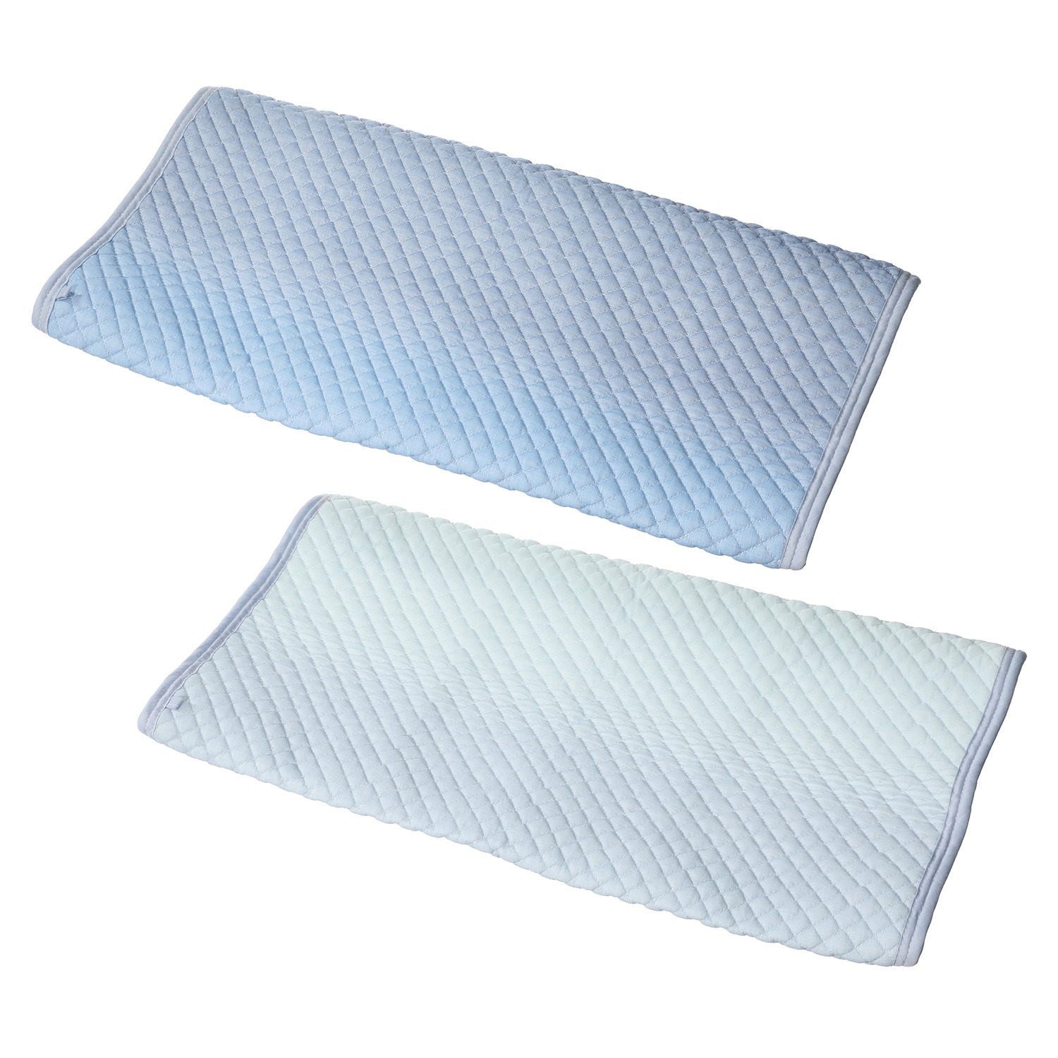 西川 さらっとさわやか洗える ２重コットンガーゼ ポコポコピローパッド 同色２枚組