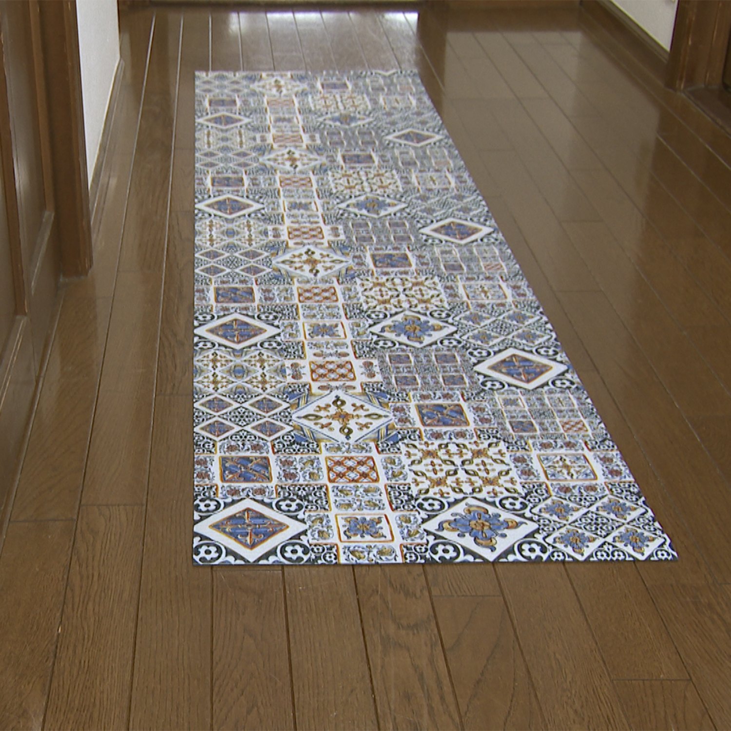 ＜５２×２００ｃｍ＞ イタリア製 ヨーロピアン インテリアマット