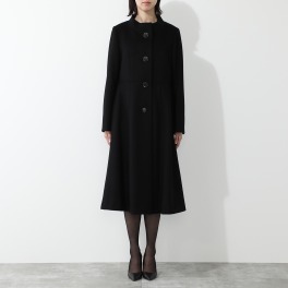 マダムヒロコ バイ ニュイ ブラックフォーマル ウール混コートへの