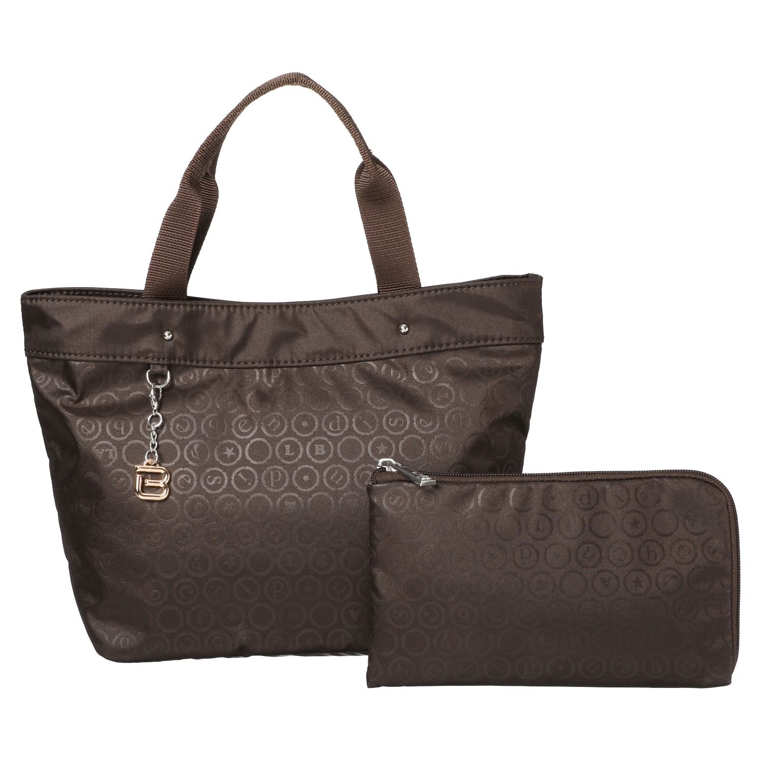 ビサイユ リングドットモノグラム トートバッグ＆マスクケース