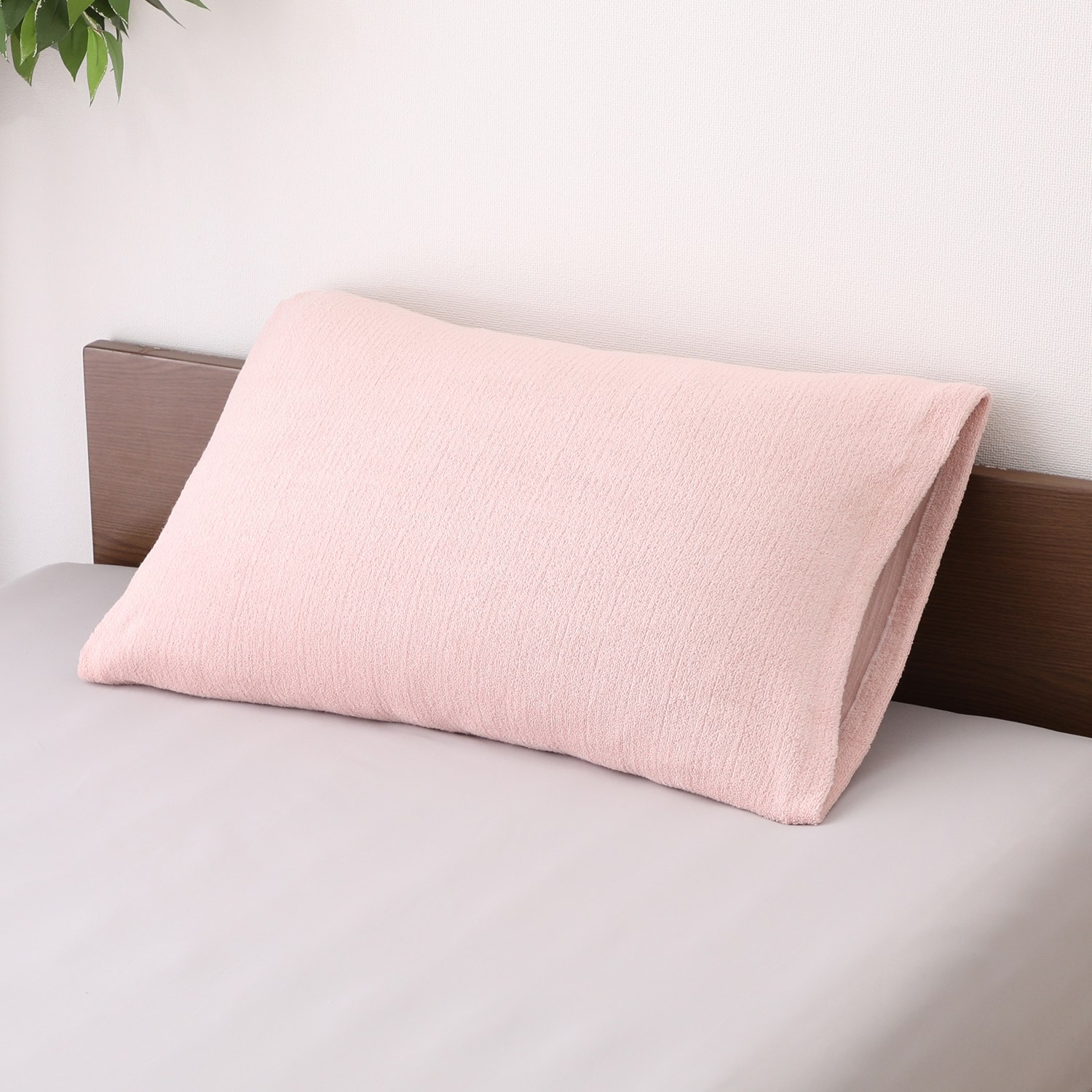 ワイドサイズ エアーかおる オーガニックコットン使用 消臭枕カバー ショップチャンネル