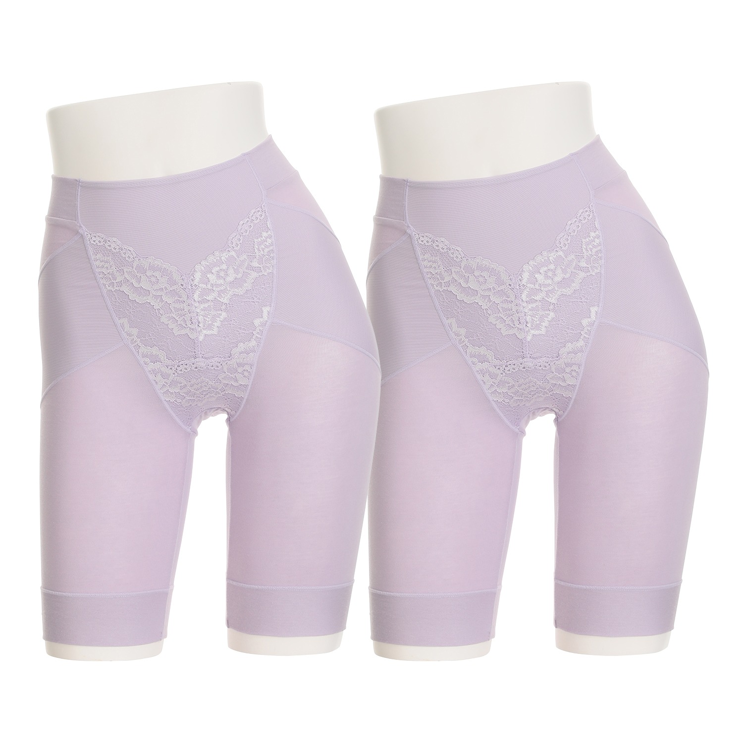 エイジングサポート 綿混 ショーツガードル 同色２枚セット ショップチャンネル