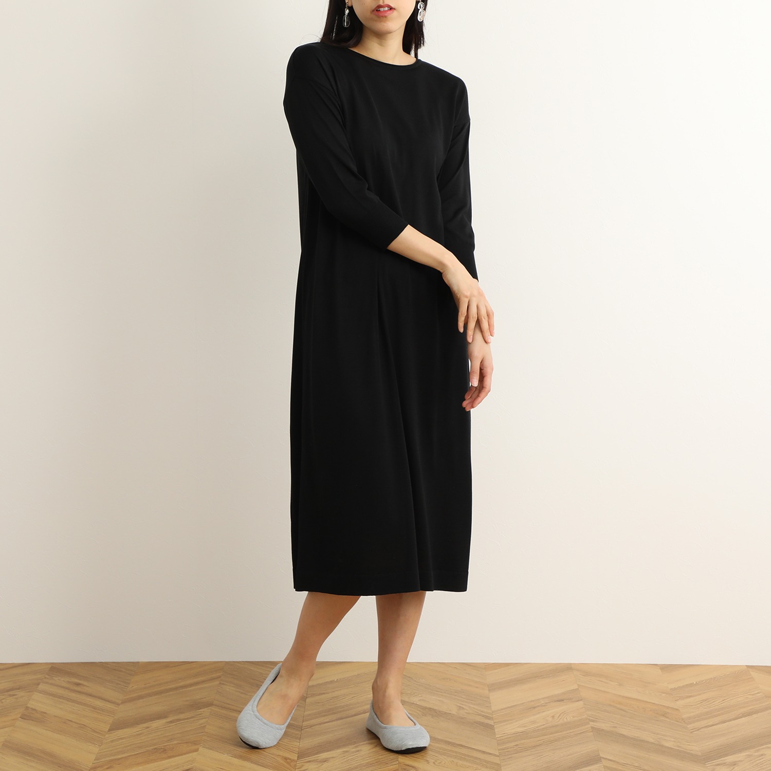 エウラーカ ウォッシャブルシルク ワンピース ショップチャンネル