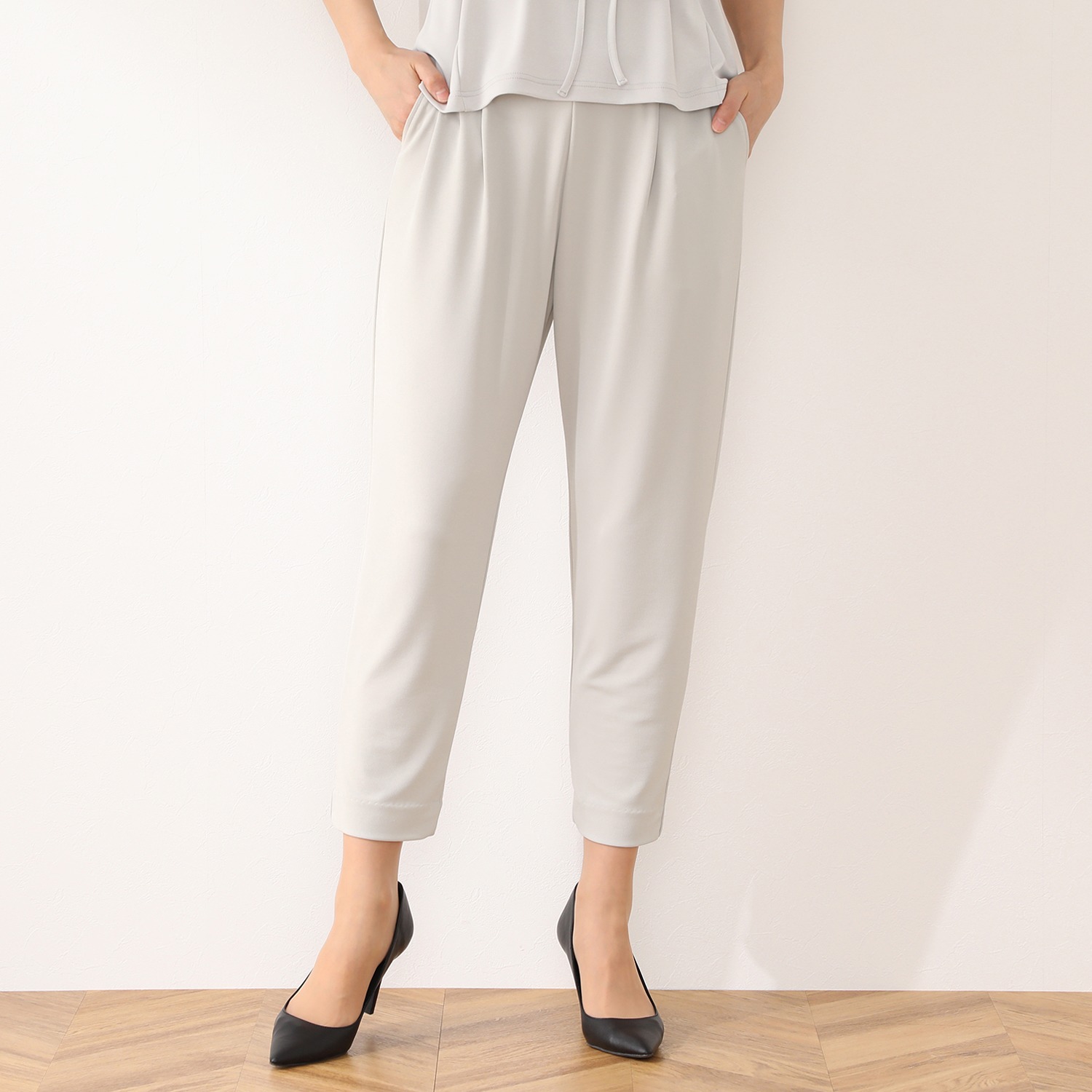 ラ シュシュ 風を装う とろ美 テーパードパンツ ショップチャンネル