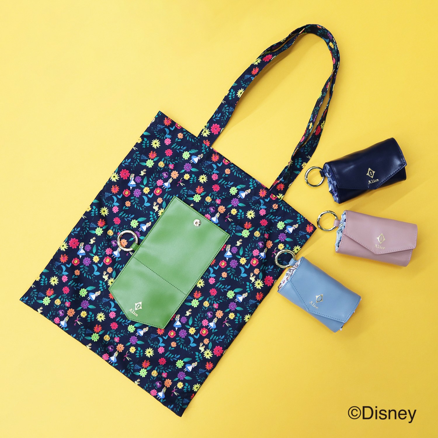 キャリークラン ふしぎの国のアリス ポケッタブルエコバッグ ショップチャンネル