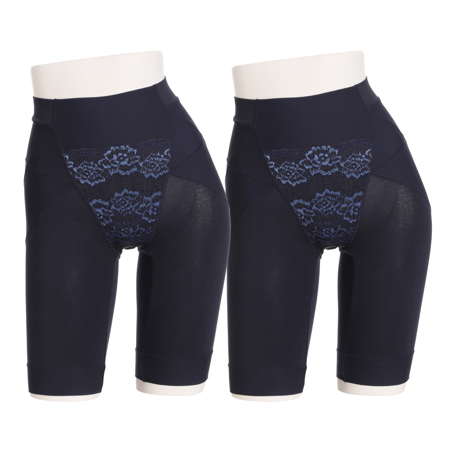 エイジングサポート 綿混 骨盤サポート ショーツガードル 同色２枚セット ショップチャンネル