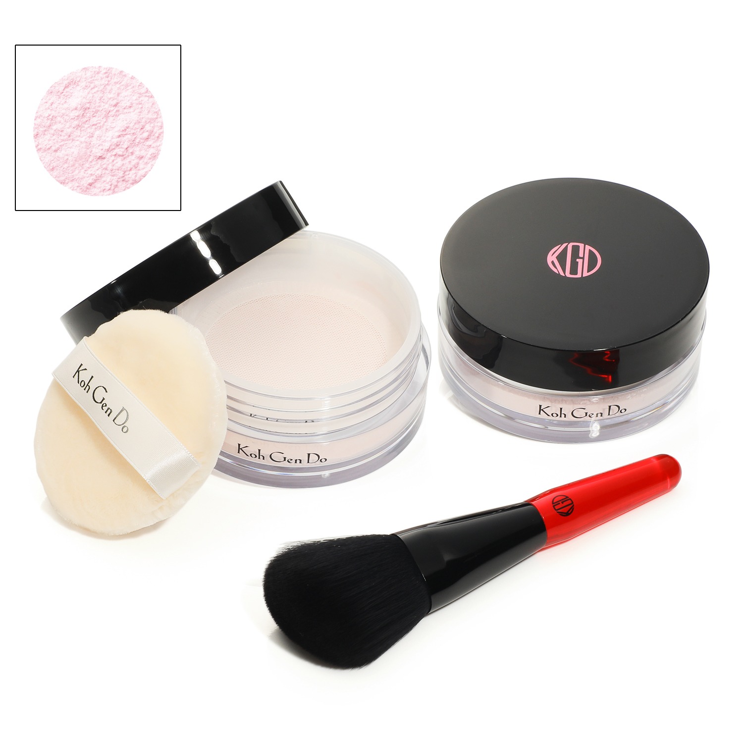 江原道 サラサラ美肌仕上げ 自然な透明感を演出 ｕｖフェイスパウダー ベビーピンク ２個スペシャルセット ショップチャンネル