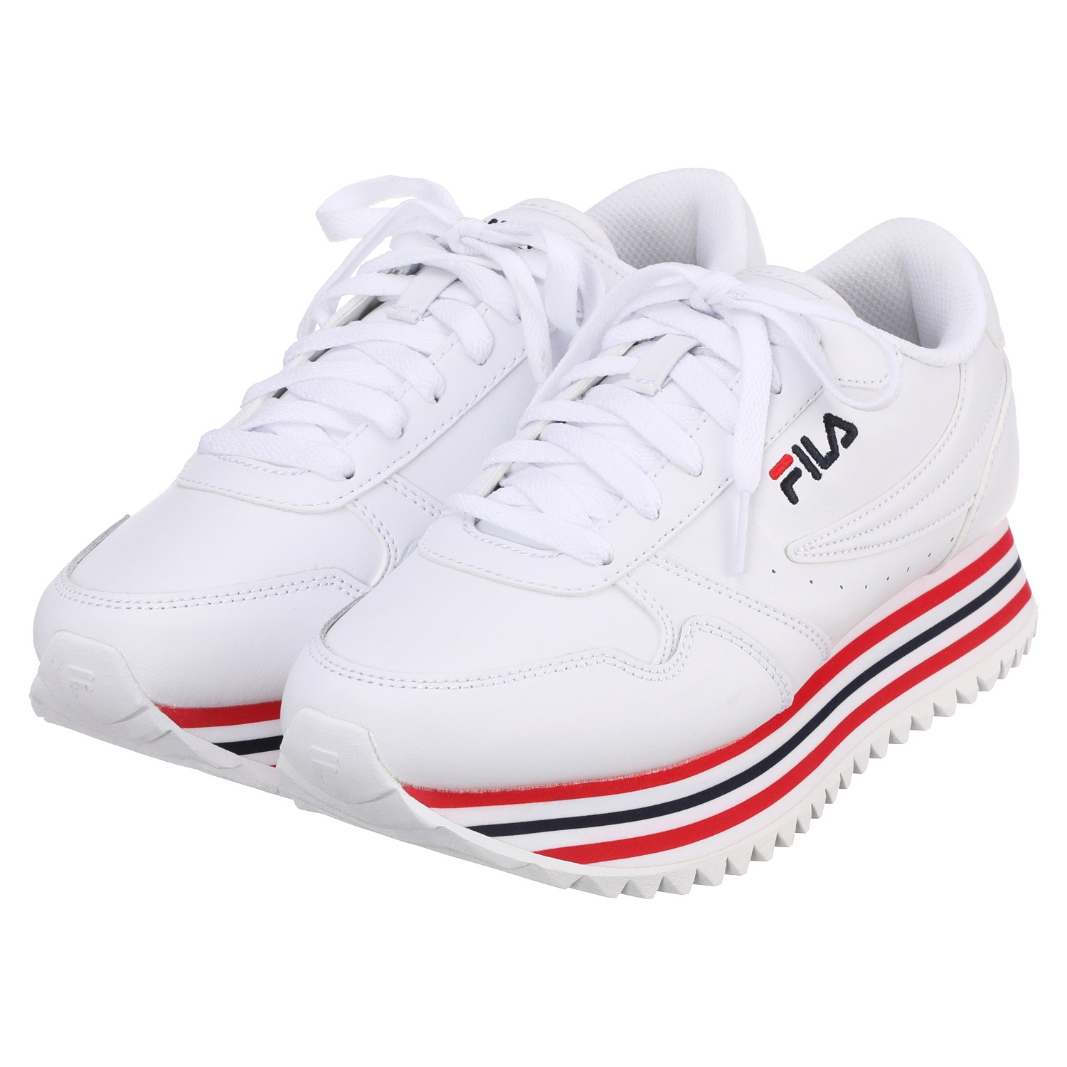 フィラ 厚底スニーカー ｆｉｌａレイト８０ ｓの ランニングカルチャー オルビットストライプ ショップチャンネル