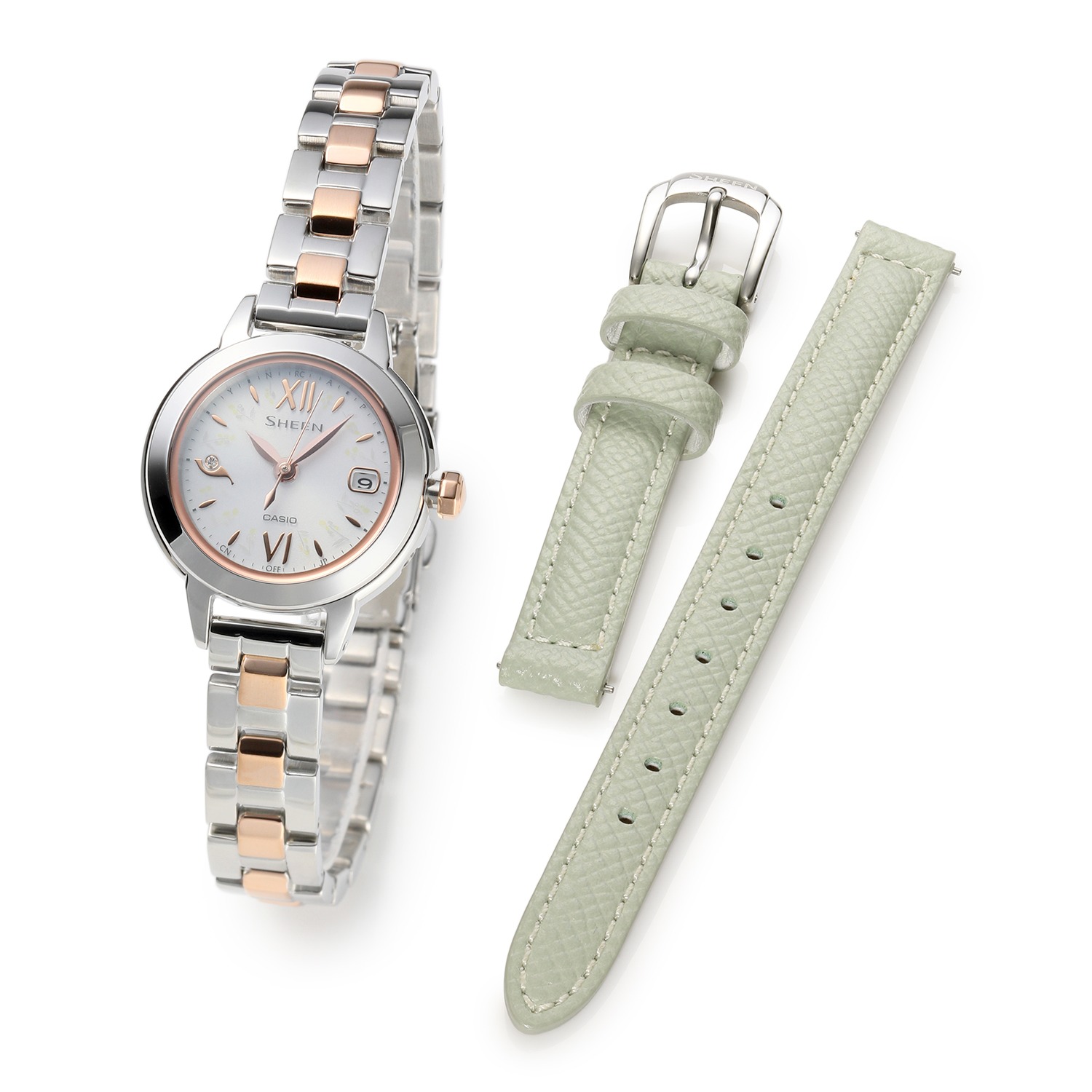 【希少】SHEEN ソーラー レディース腕時計 腕時計(アナログ) 時計 レディース 海外規格