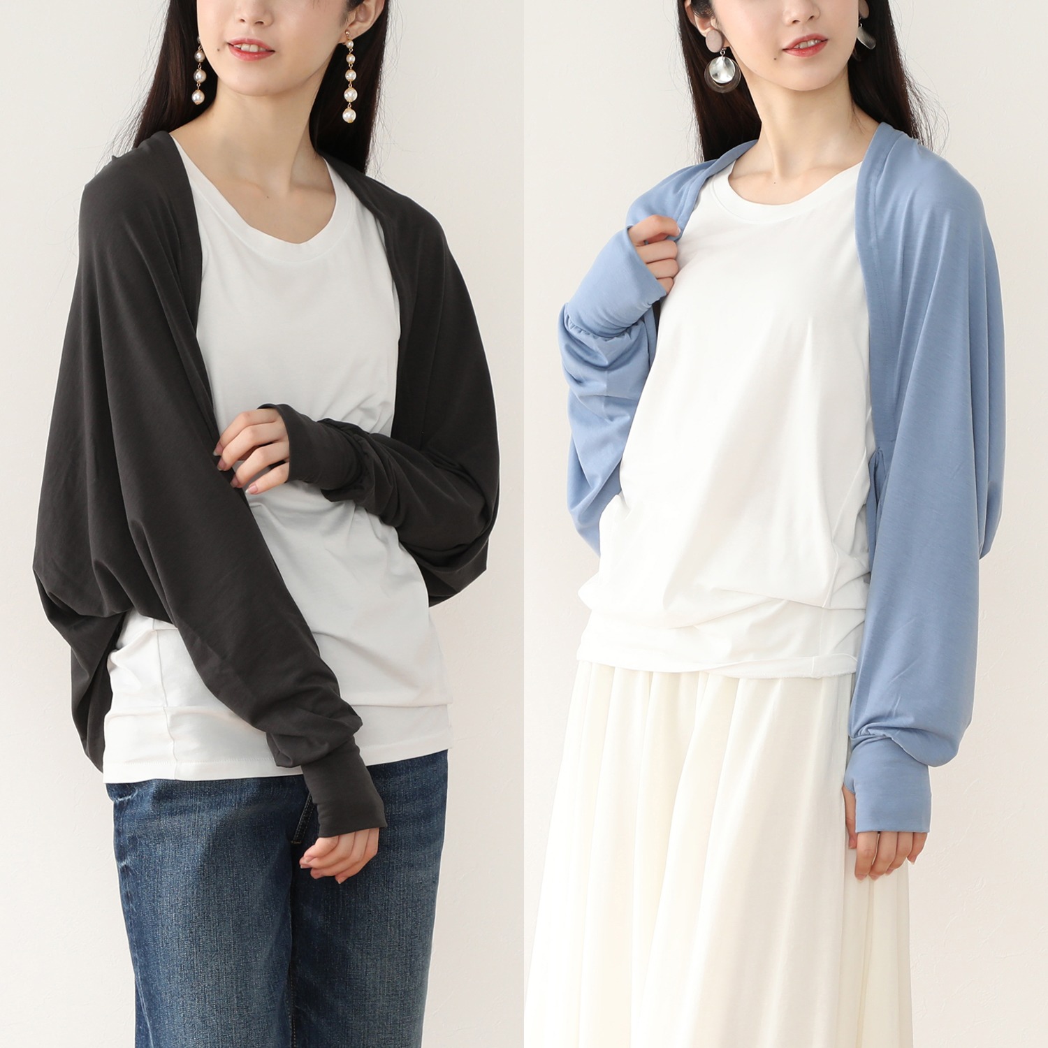 ココ カラ ｕｖカット 吸水速乾 ボレロ２枚セット ショップチャンネル