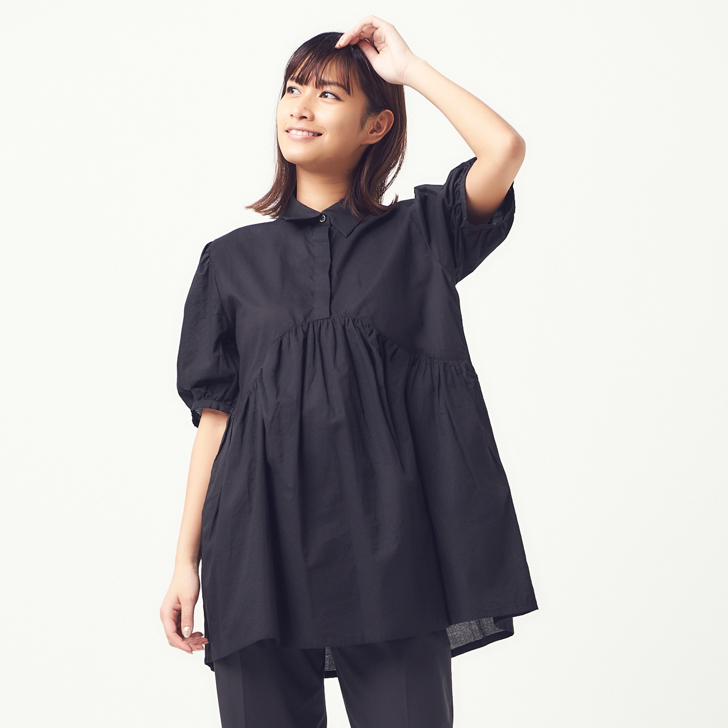 ミコモリ シャツチュニック ショップチャンネル