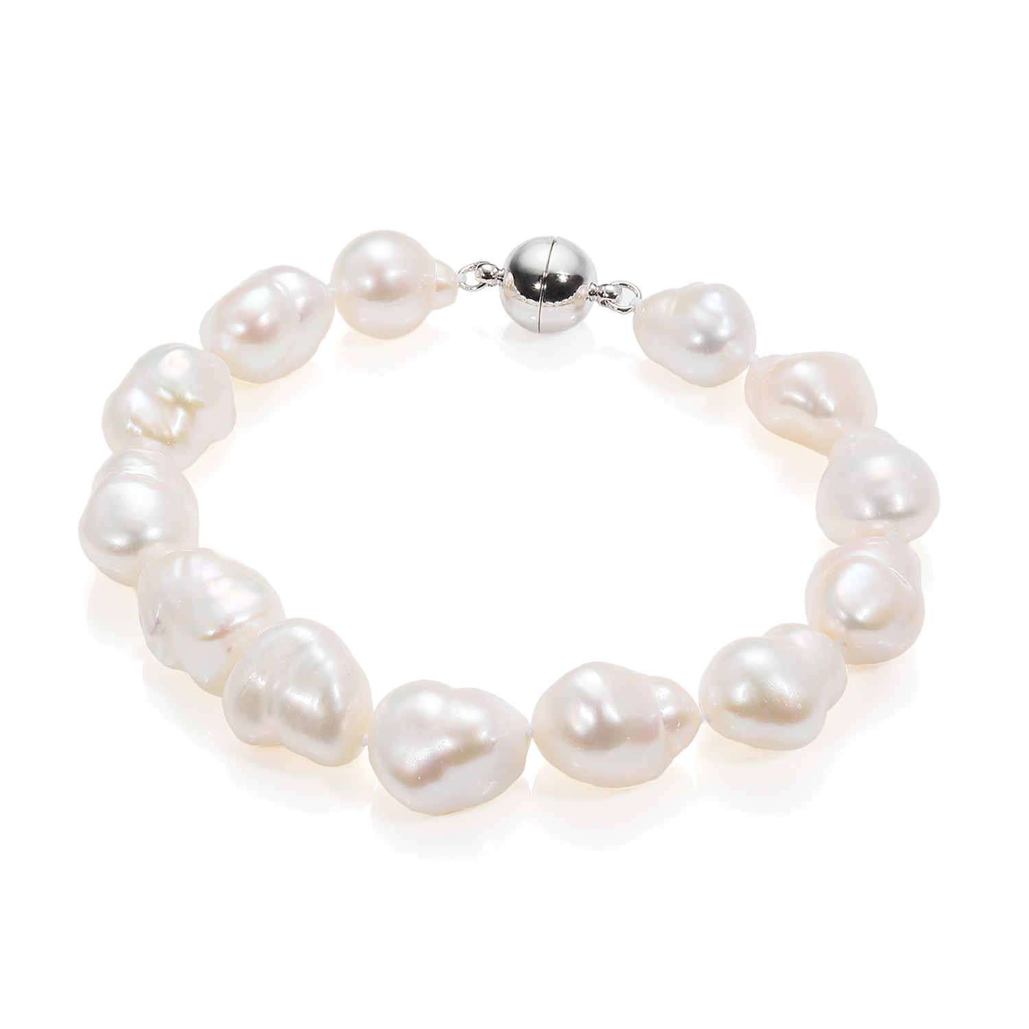 ペレフェリーク 大粒淡水バロックパール ブレスレット ショップチャンネル