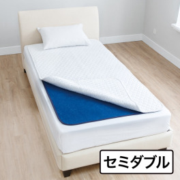 ｎｉｓｈｉｋａｗａ　西川 湿気をぐんぐん吸収！ 繰り返し使える 消臭・防ダニ除湿シート ＜セミダブル＞