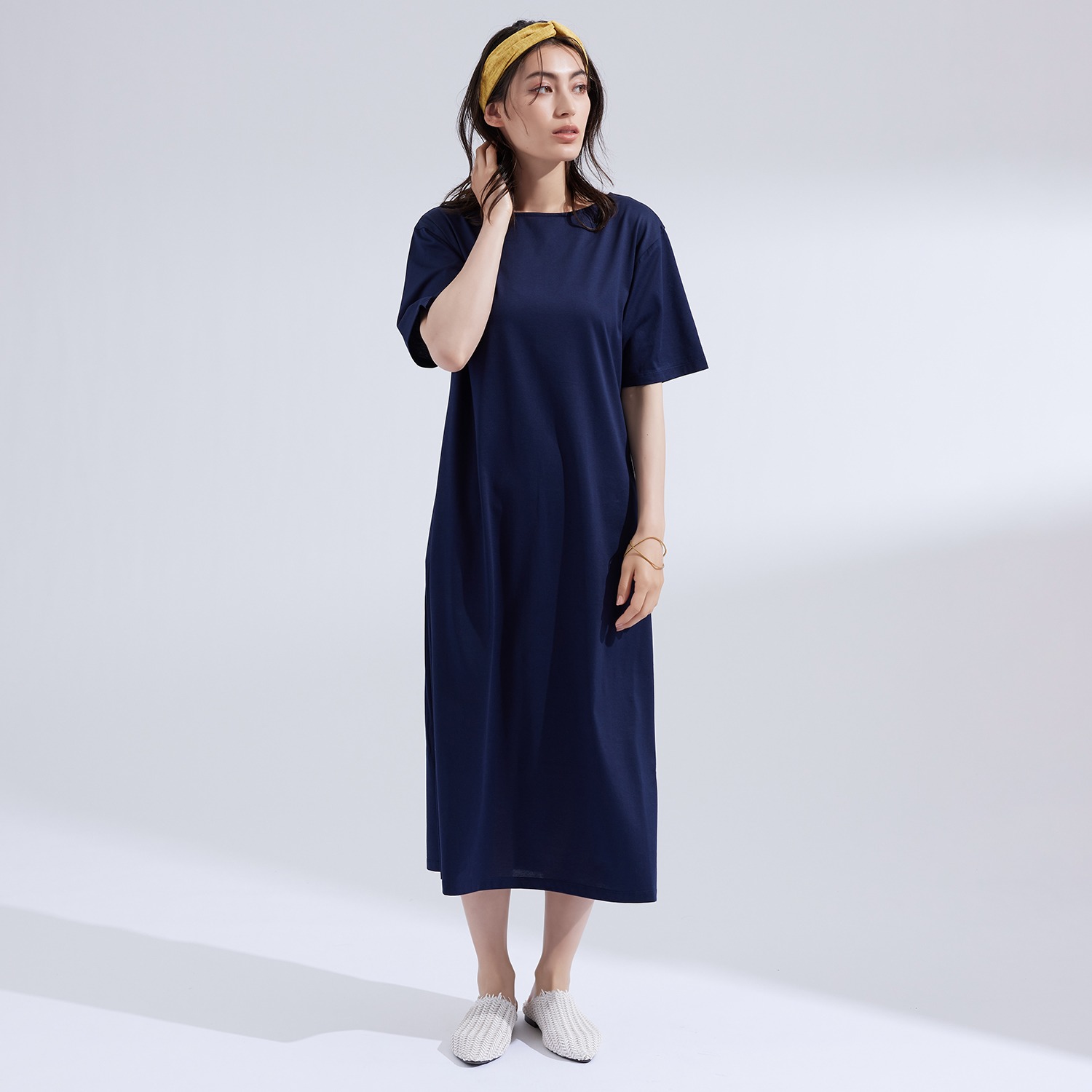 エイガールズ ギザ綿１００ フレアーワンピース ショップチャンネル