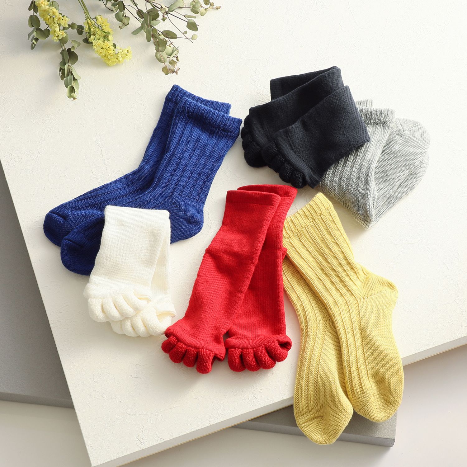 靴下のソムリエ 二重編みソックス 足指解放ソックス ショップチャンネル