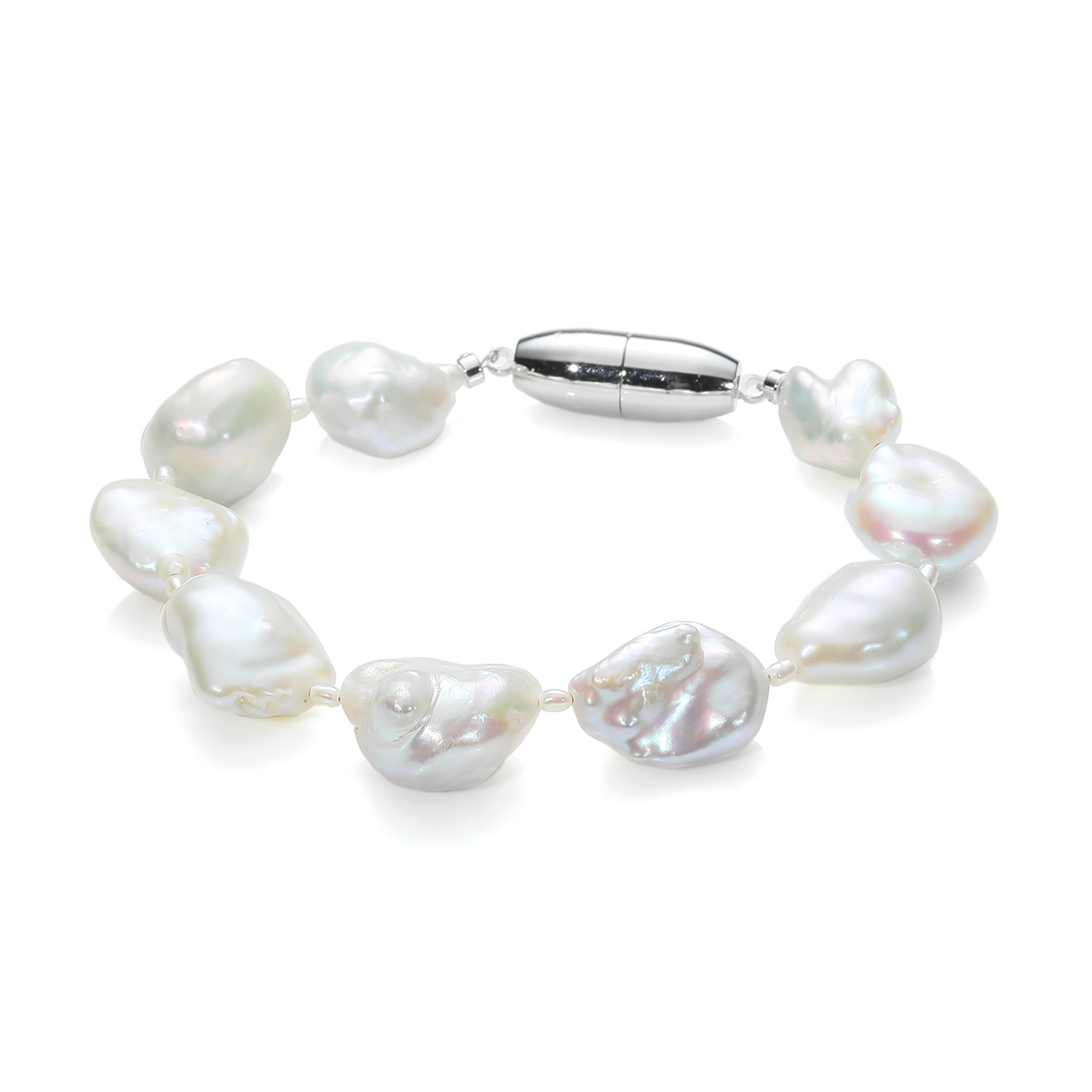 グランシフォレ 淡水バロックパール ブレスレット- ショップチャンネル