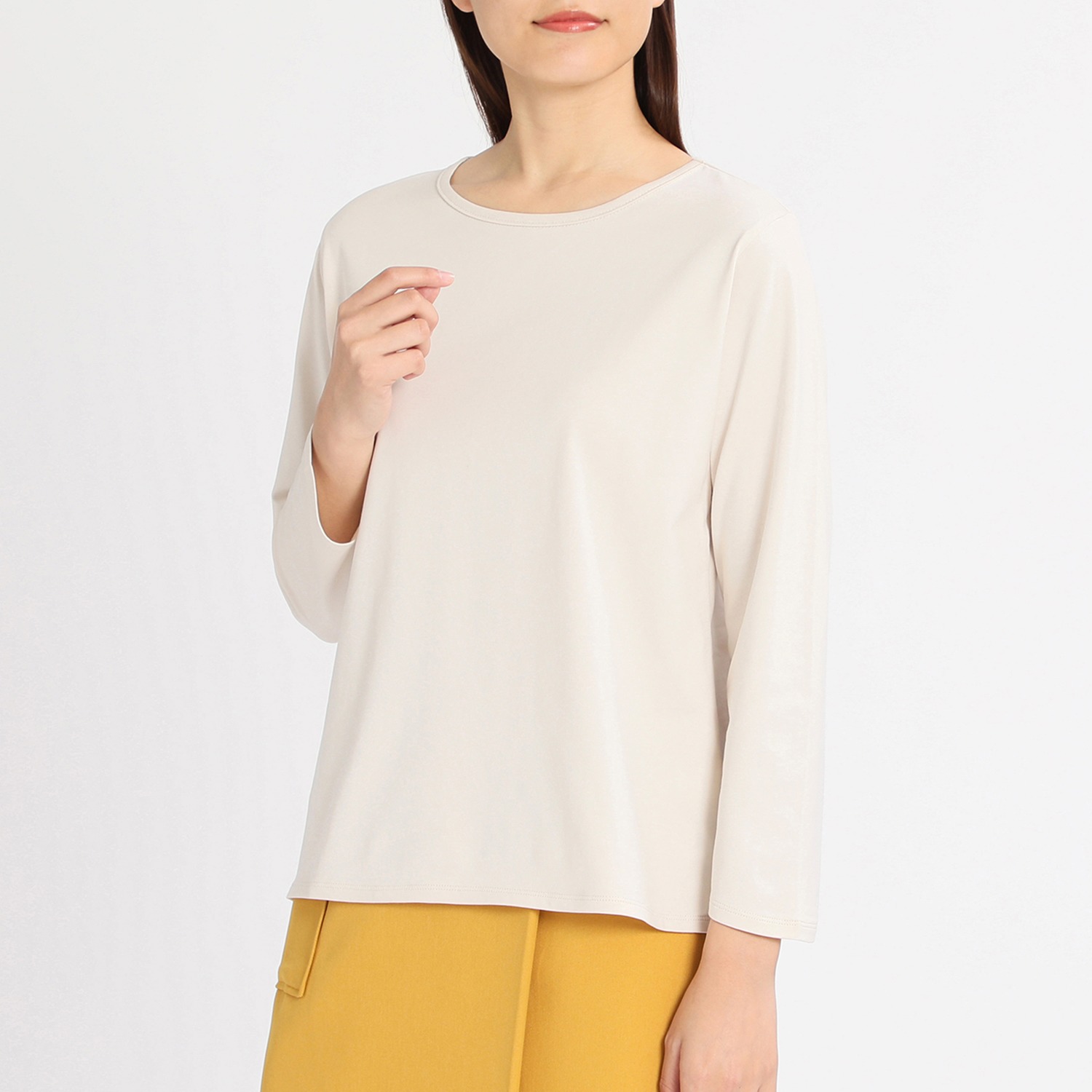 エイガールズ ｌｏｔｕｓシリーズ最高峰 スビン綿１００ ラウンドネック プルオーバー ショップチャンネル