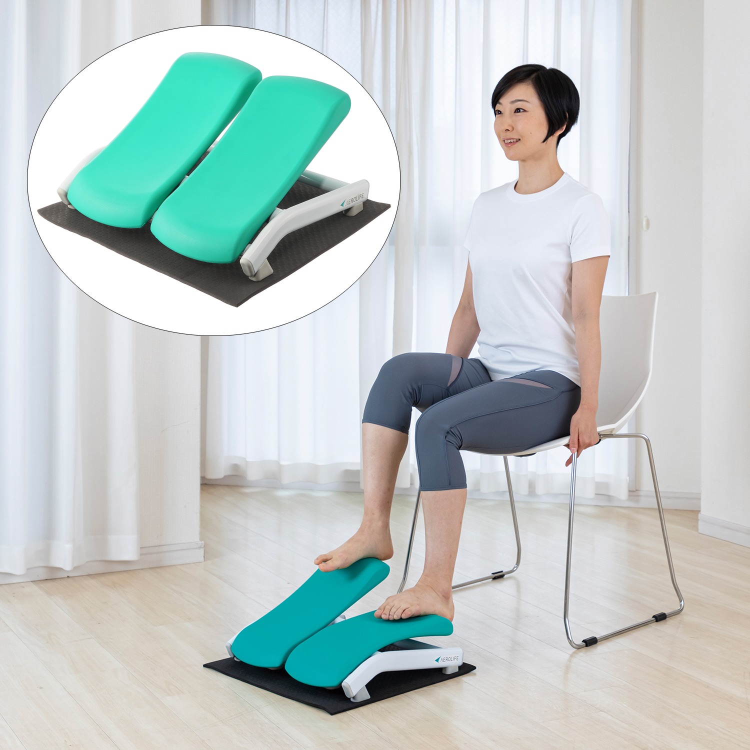 エアロライフ 反発力のサポートで 楽しくリズム運動 ホップトレーナー ショップチャンネル