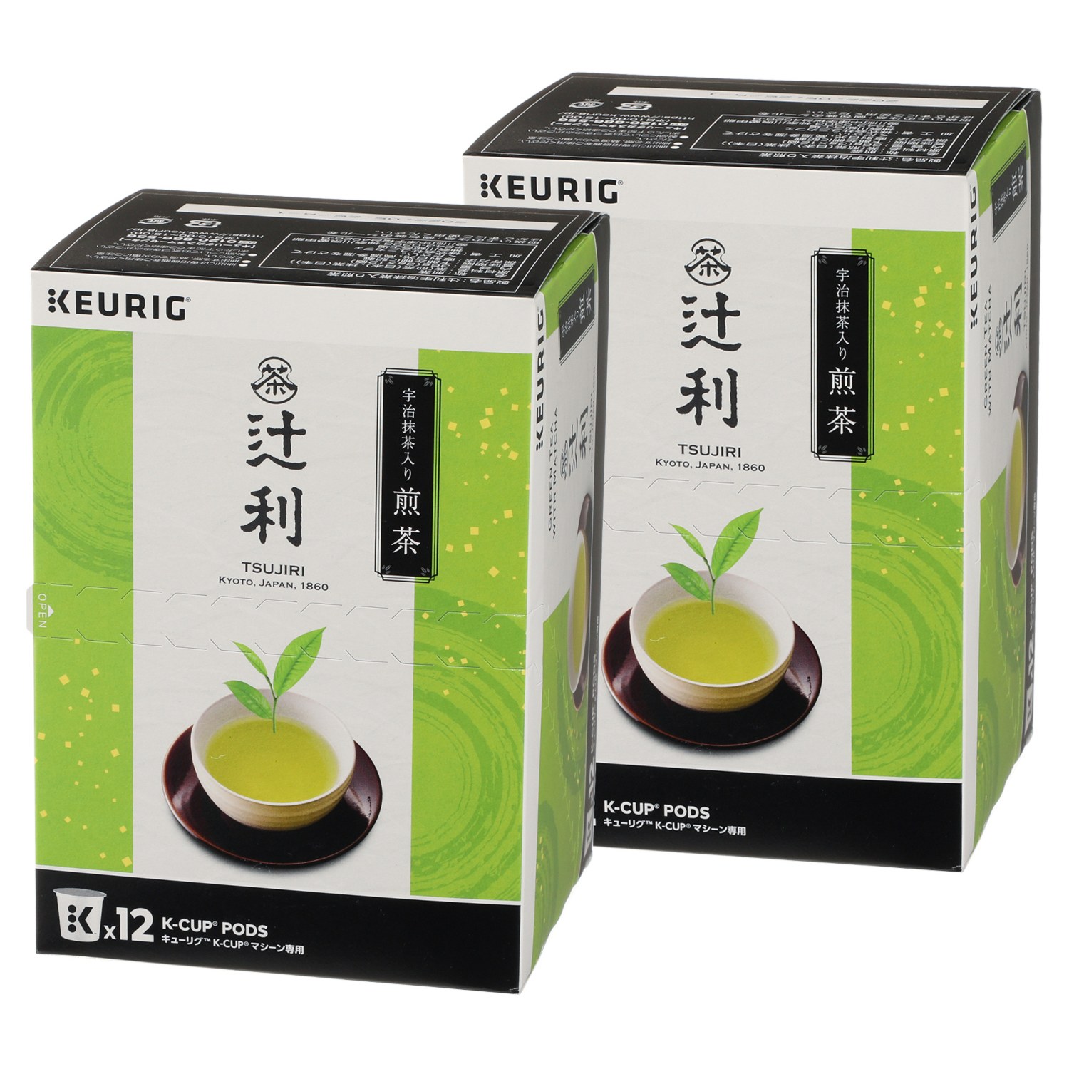 キューリグ ｋカップ 辻利 宇治抹茶入り煎茶 ２箱セット ショップチャンネル