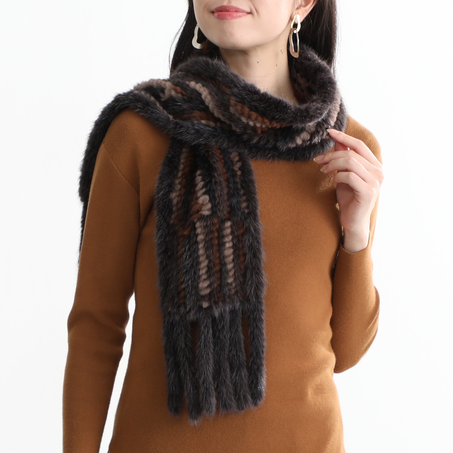 ショップチャンネル プレシャスファー ミンク ストール