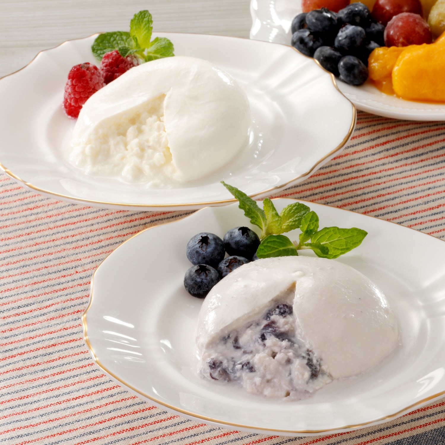 花畑牧場 ブラータ ８個セット プレーン ブルーベリー ショップチャンネル