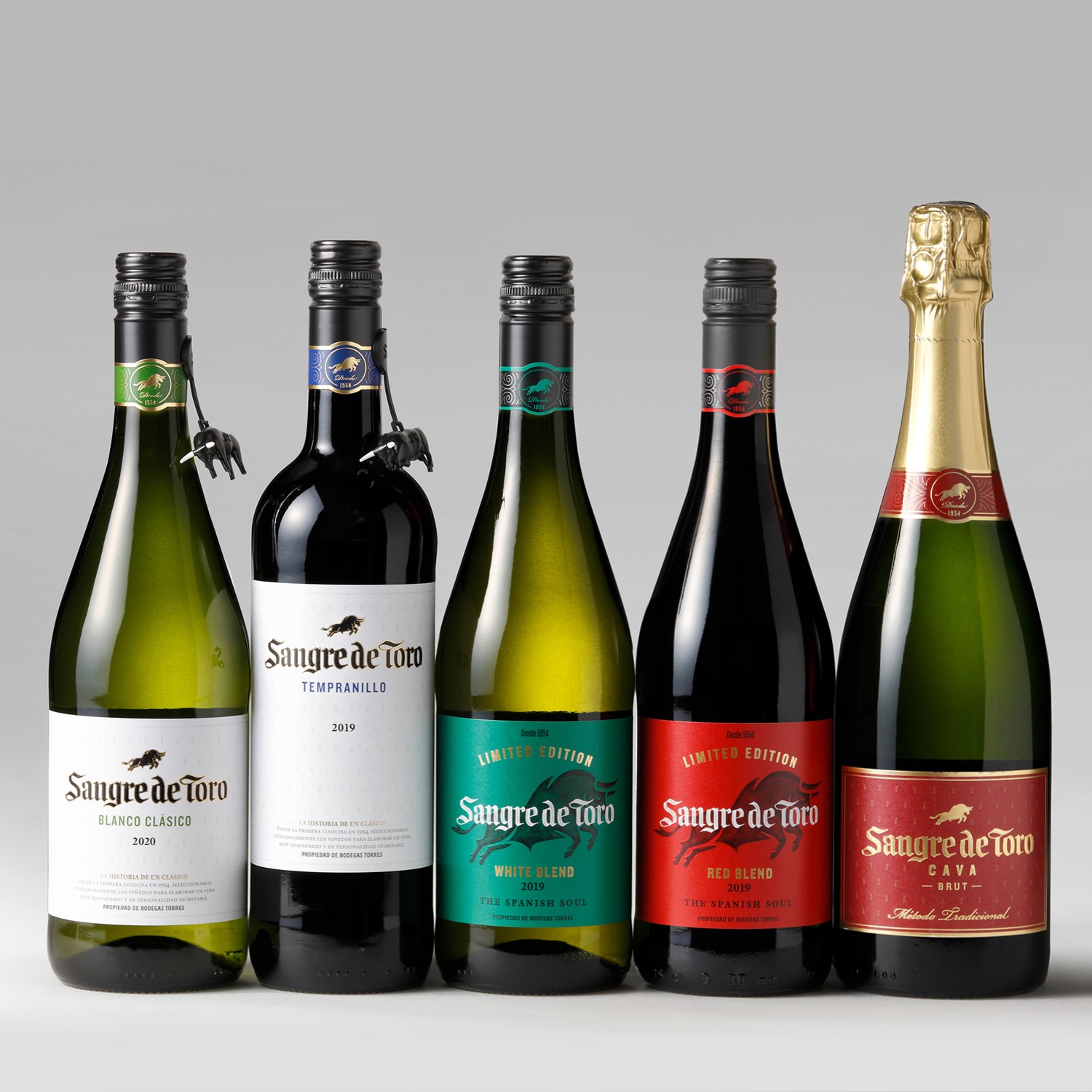 エノテカ厳選 大人気のスペインワイン トーレス 赤 白 スパークリング ５種５本セット ショップチャンネル