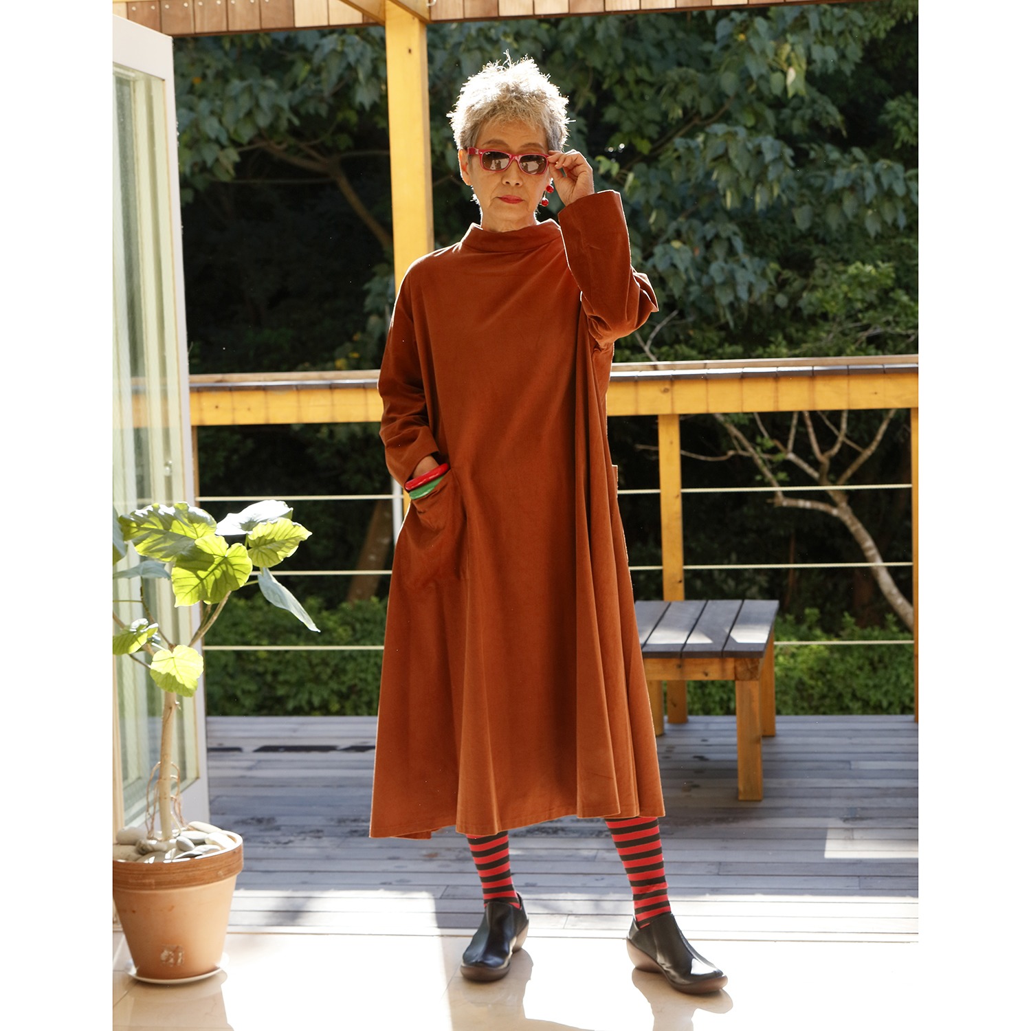 ハヤマ ブリーズ ２ウェイデザイン ワンピース ショップチャンネル