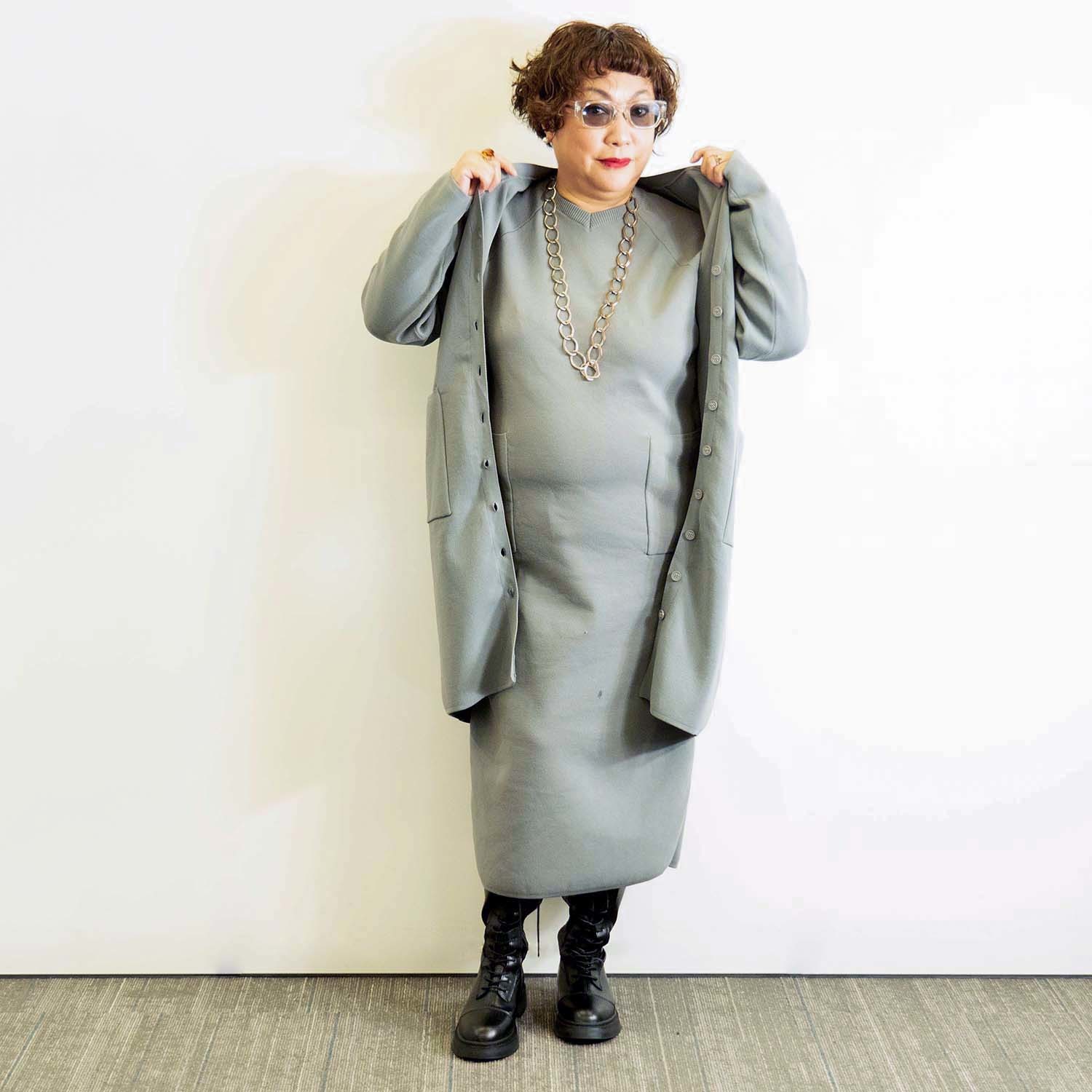 オジョウ ステキな私を ラッピングする ロングカーディガン ショップチャンネル