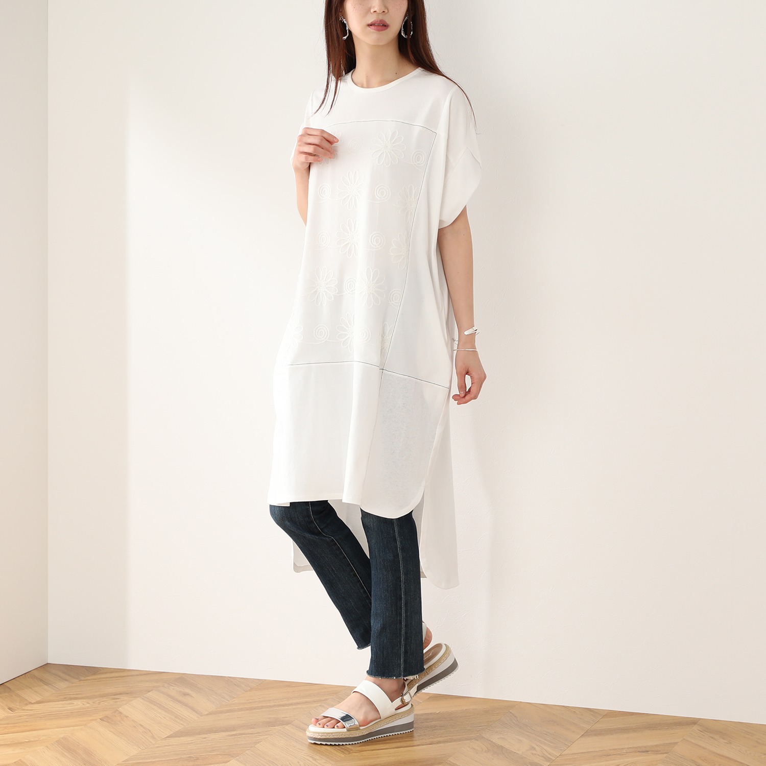 ギャルソン ラ レゾン シフォンコード ワンピース ショップチャンネル