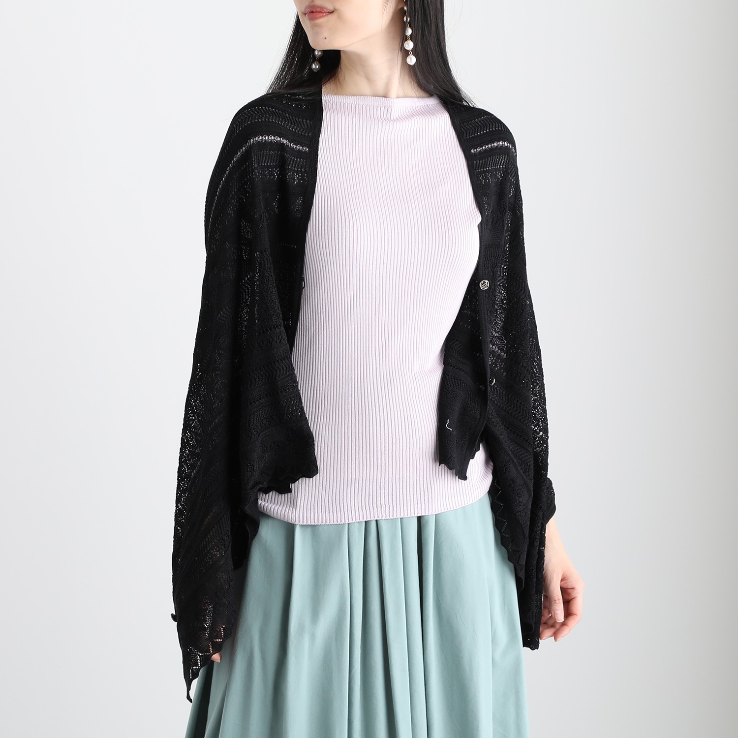 エウラーカ ウォッシャブルシルク レーシー編 マルチストール