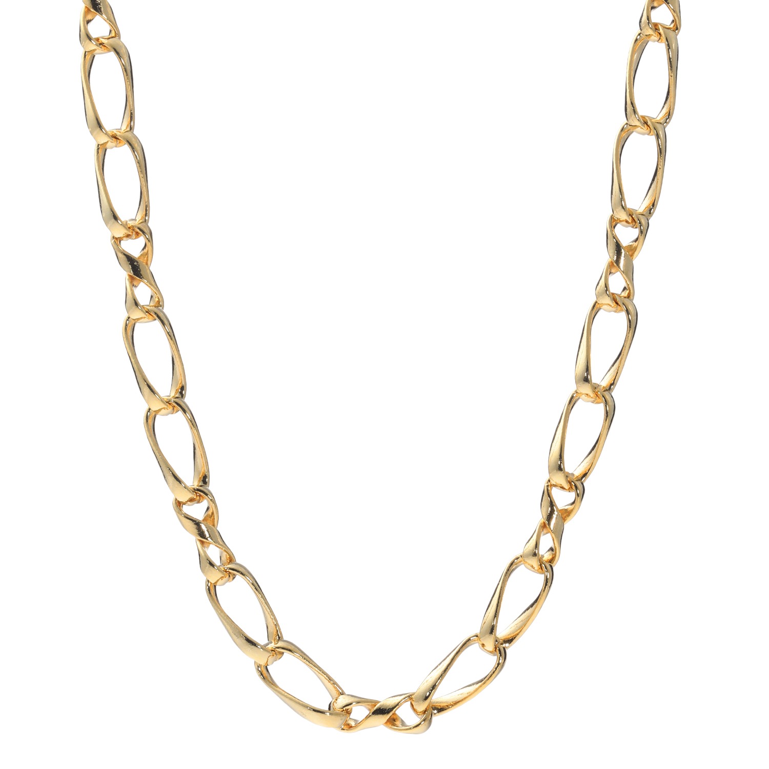 シマ・リリアーナ デザインチェーン ボリュームネックレス