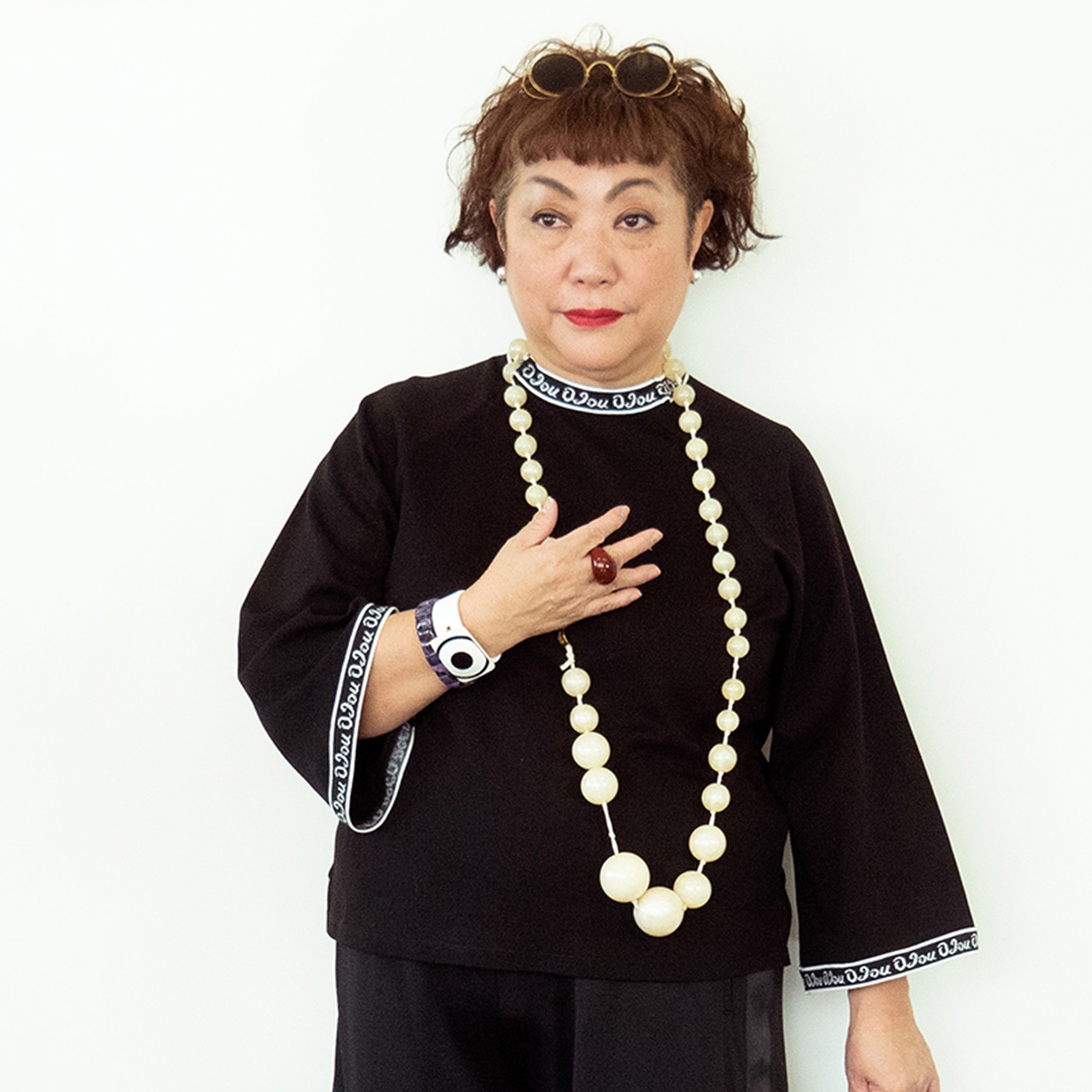 オジョウ ７０'ｓヴィンテージ テイストが香る ロゴテープ付プルオーバー- ショップチャンネル