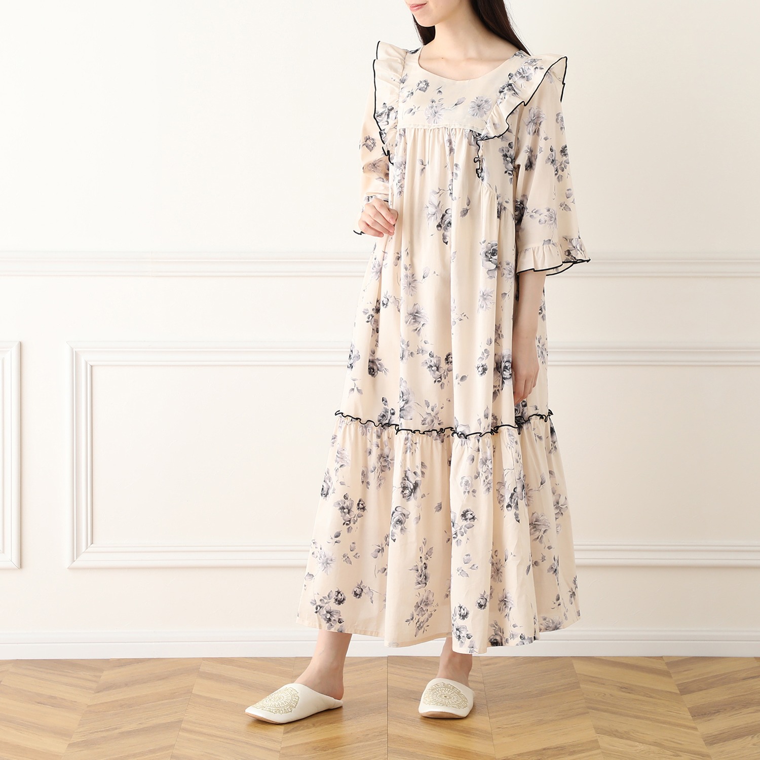 ナルエー グランディーローズ ワンピース ショップチャンネル