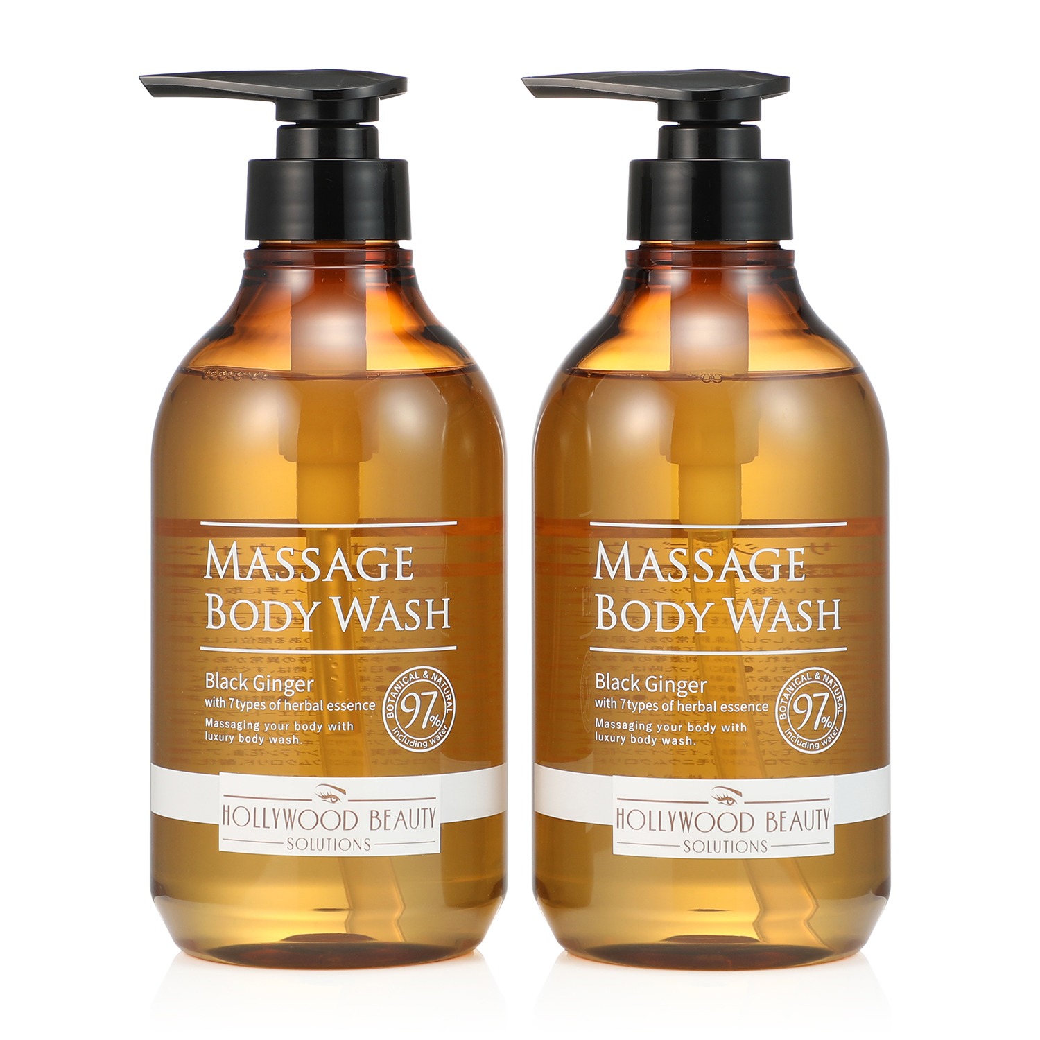 ハリウッドビューティ ソリューション ｂｙ徳永優子 洗浄 マッサージ 保湿 洗顔もできる全身洗浄料 マッサージ ボディウォッシュ ２本セット ショップチャンネル