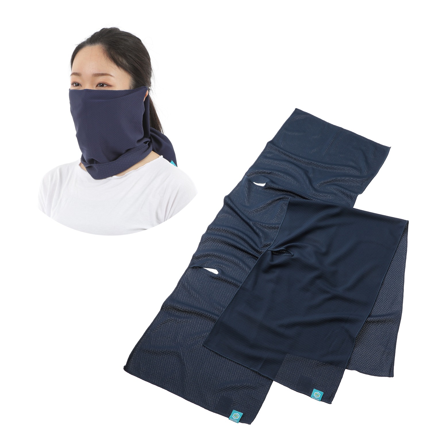 猛暑対策 マルチタオル ２枚セット