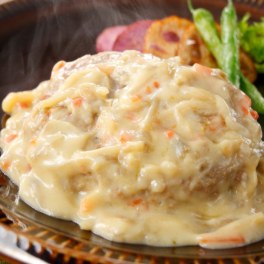 笠原将弘 白味噌仕立ての和風ハンバーグとかれいのごぼう煮 冷凍 賛否両論」笠原将弘 和風ハンバーグ 白味噌仕立てへのクチコミ