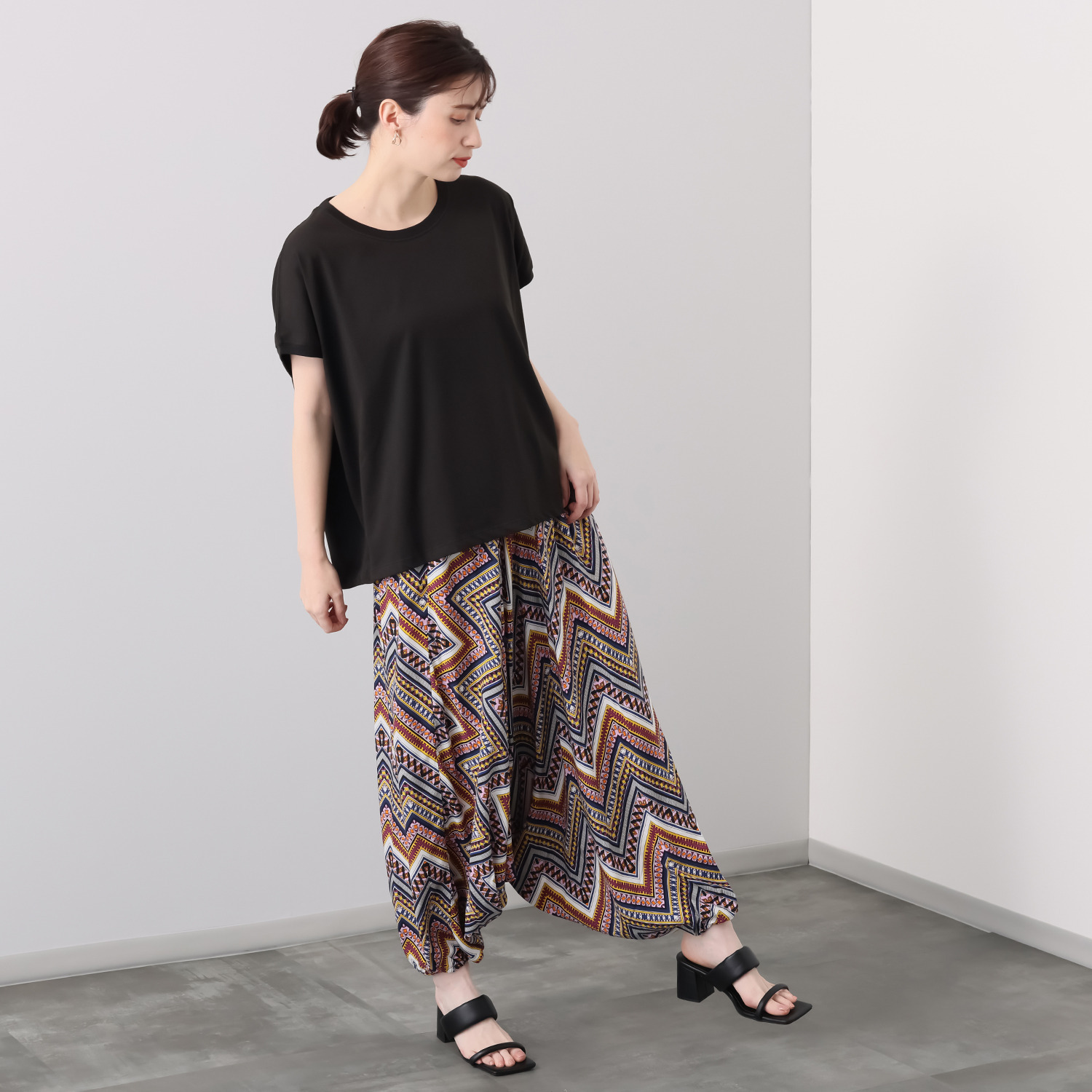 女の欲望 ワイドＴシャツ＆接触冷感 マルチドレスパンツ
