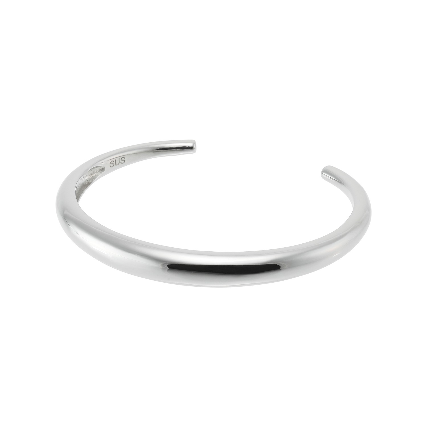 ラフィナリスタ サージカルステンレス オーバルライン バングル