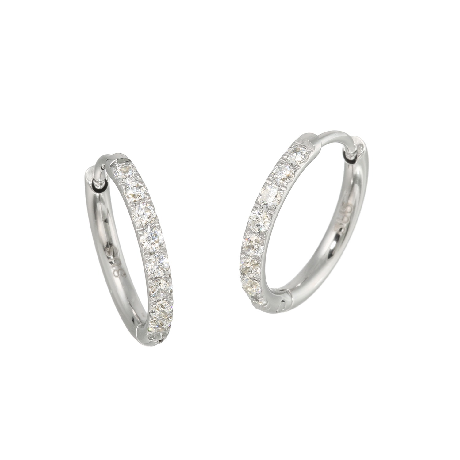 ラフィナリスタ ＣＺ サージカルステンレス 中折れ フープピアス 