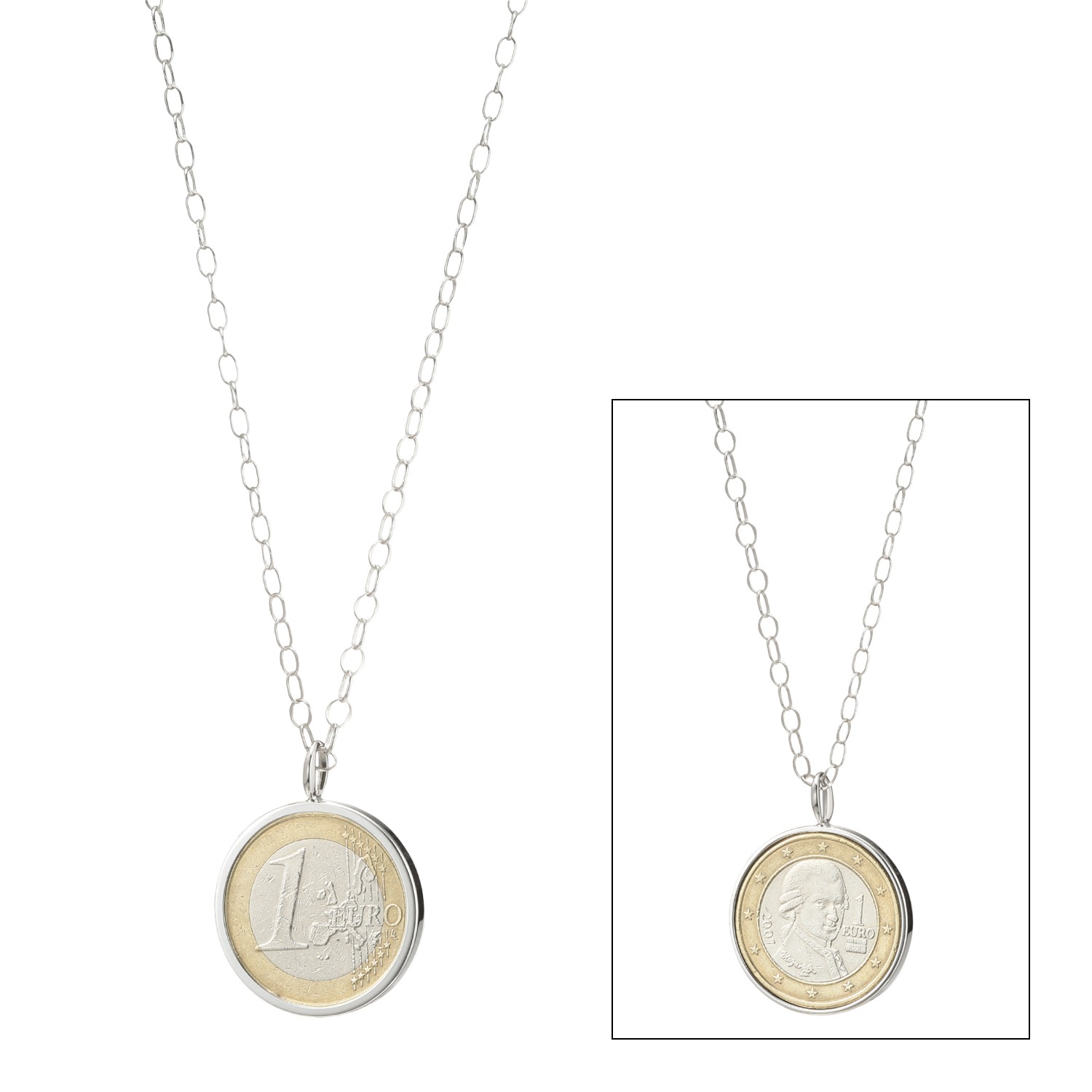 ワールドコインズ オーストリアコイン モーツァルトデザイン ネックレス