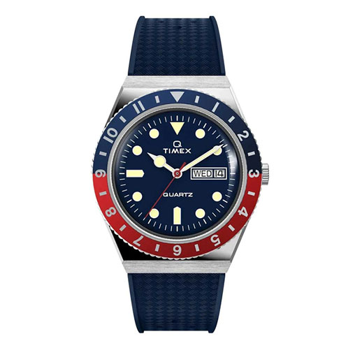 タイメックス キュータイメックス ラウンドフェイス ラバーバンド ウォッチ