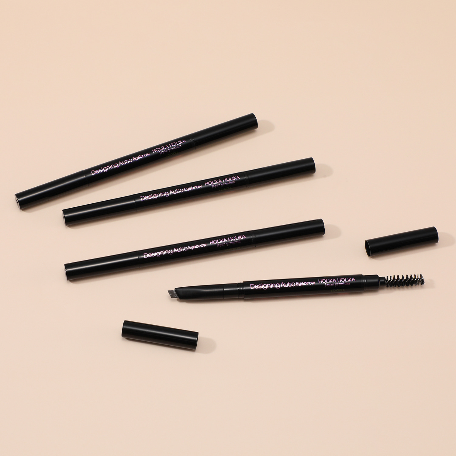 ホリカホリカ 大人のナチュラル眉メイク 三角形状で描きやすい デザイニングオート アイブロウ ４本セット