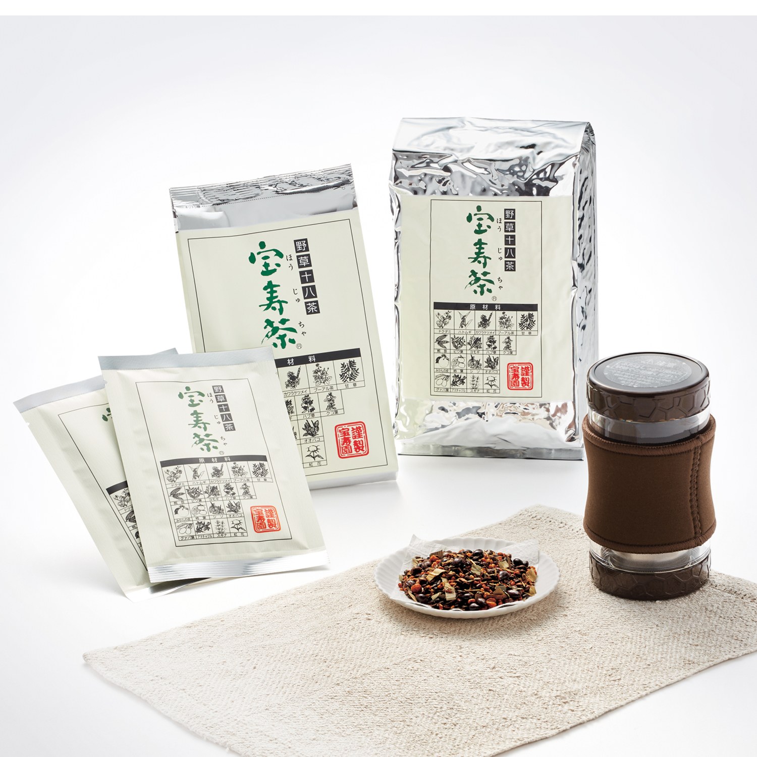 宝寿園 野草十八茶“宝寿茶” 特別増量＋ Ｔ−Ｇｏ ｍｉｎｉ-