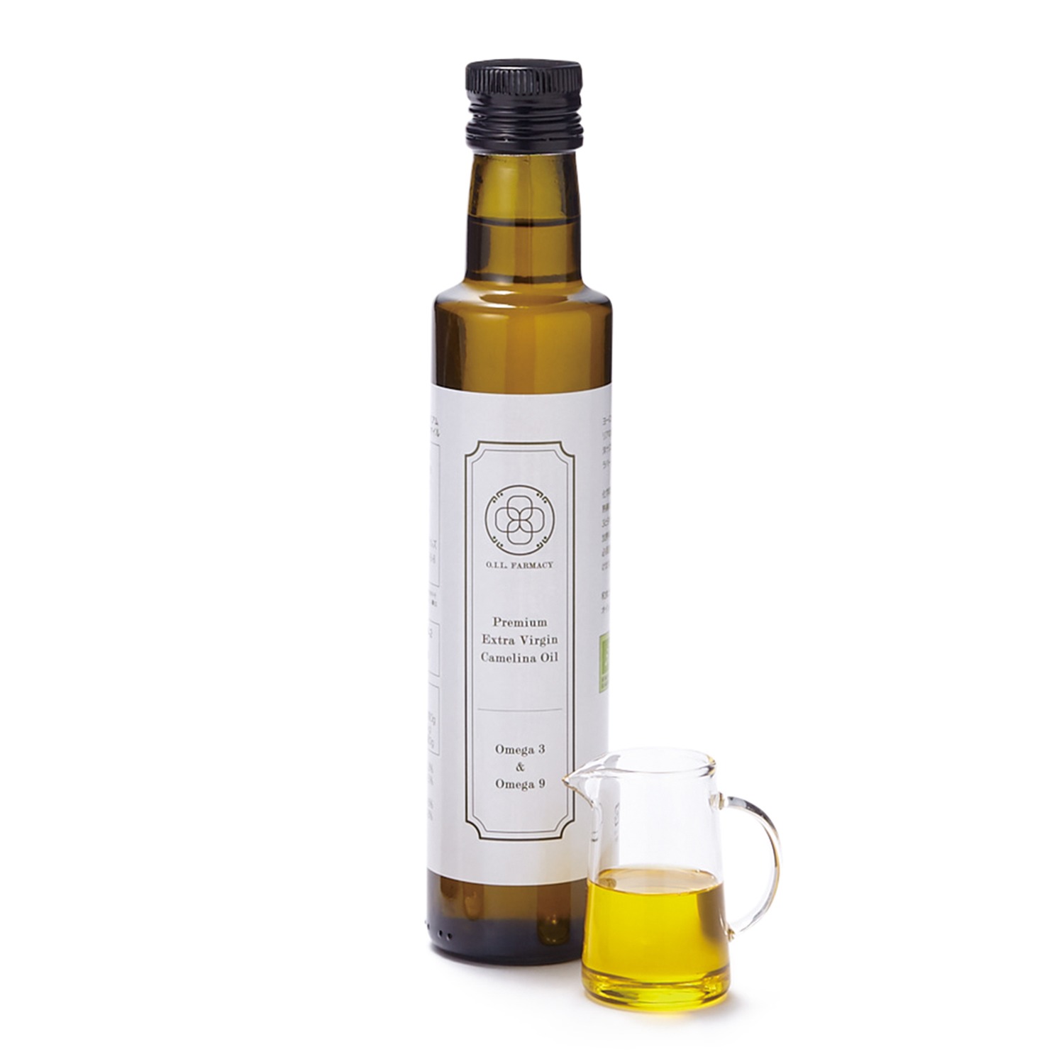 オイルファーマシー　おいしく手軽にオメガ３が摂れる！　プレミアムエクストラバージンカメリナオイル