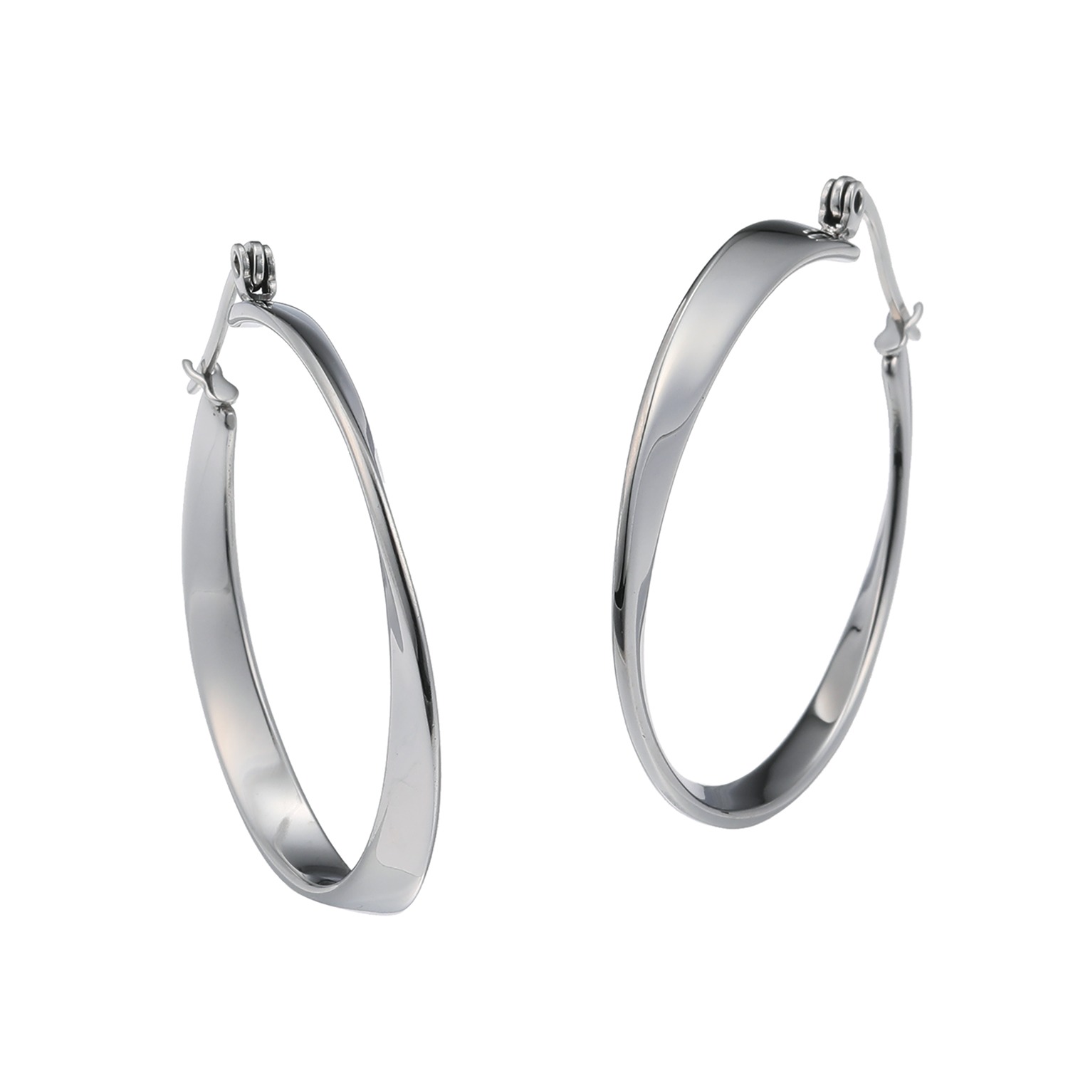 ラフィナリスタ サージカルステンレス フープピアス