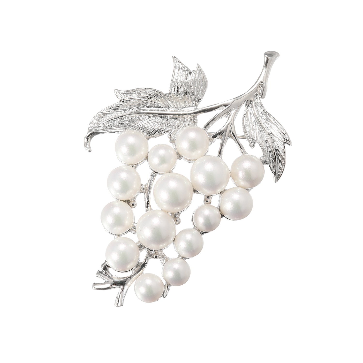 貝パールブローチ エテルナ/白蝶貝パールブローチ/ゴールド ｜ 【公式