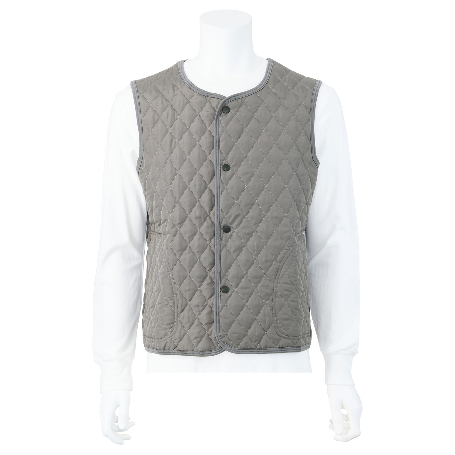 ＜メンズ＞ オトコの温活 保温　中綿キルト ベスト