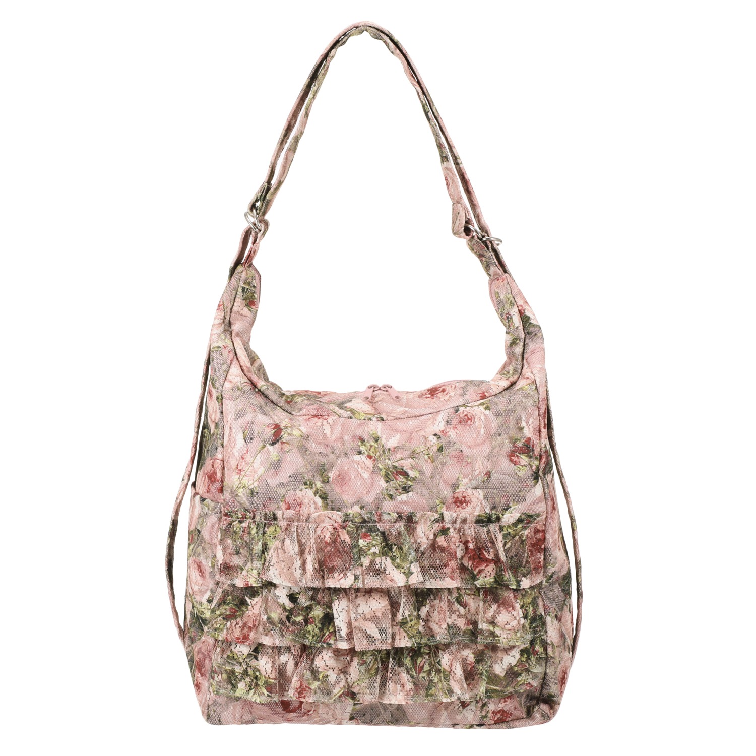 ラ　ルイス 総レースフリル ２ウェイエコリュック